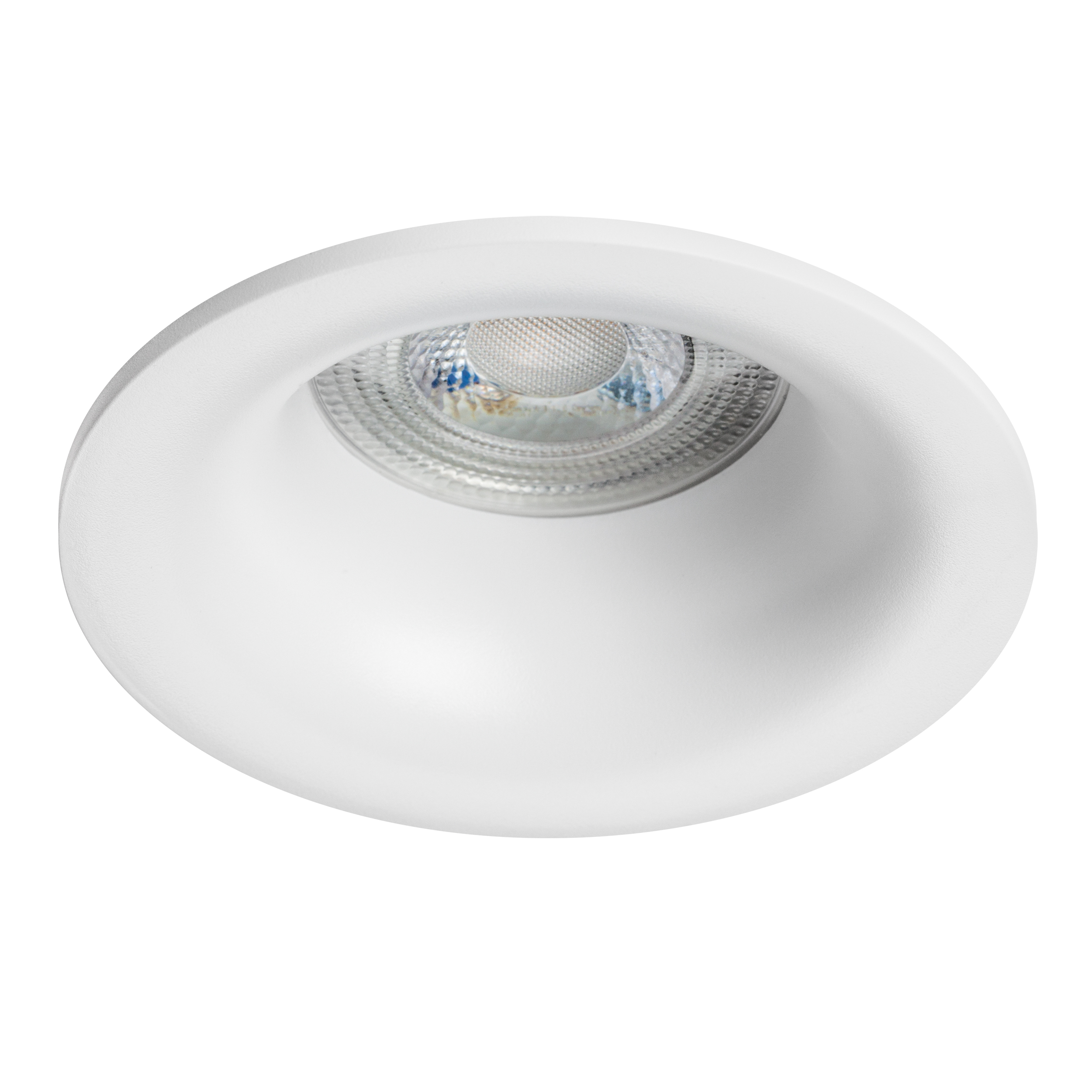 Рамка (светильник) PVC д/LED-модулей 941хх и LED-ламп D50мм LEVIGO ROUND БЕЛЫЙ