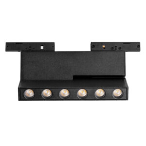 Светильник линейный поворотный 24V д/трека LINEA LED 6W 500LM 30G ЧЕРНЫЙ 4000K