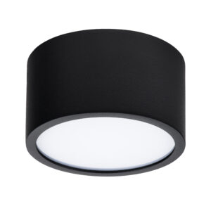 Светильник ZOLLA CYL LED-RD 10W 780LM ЧЕРНЫЙ 3000K IP44