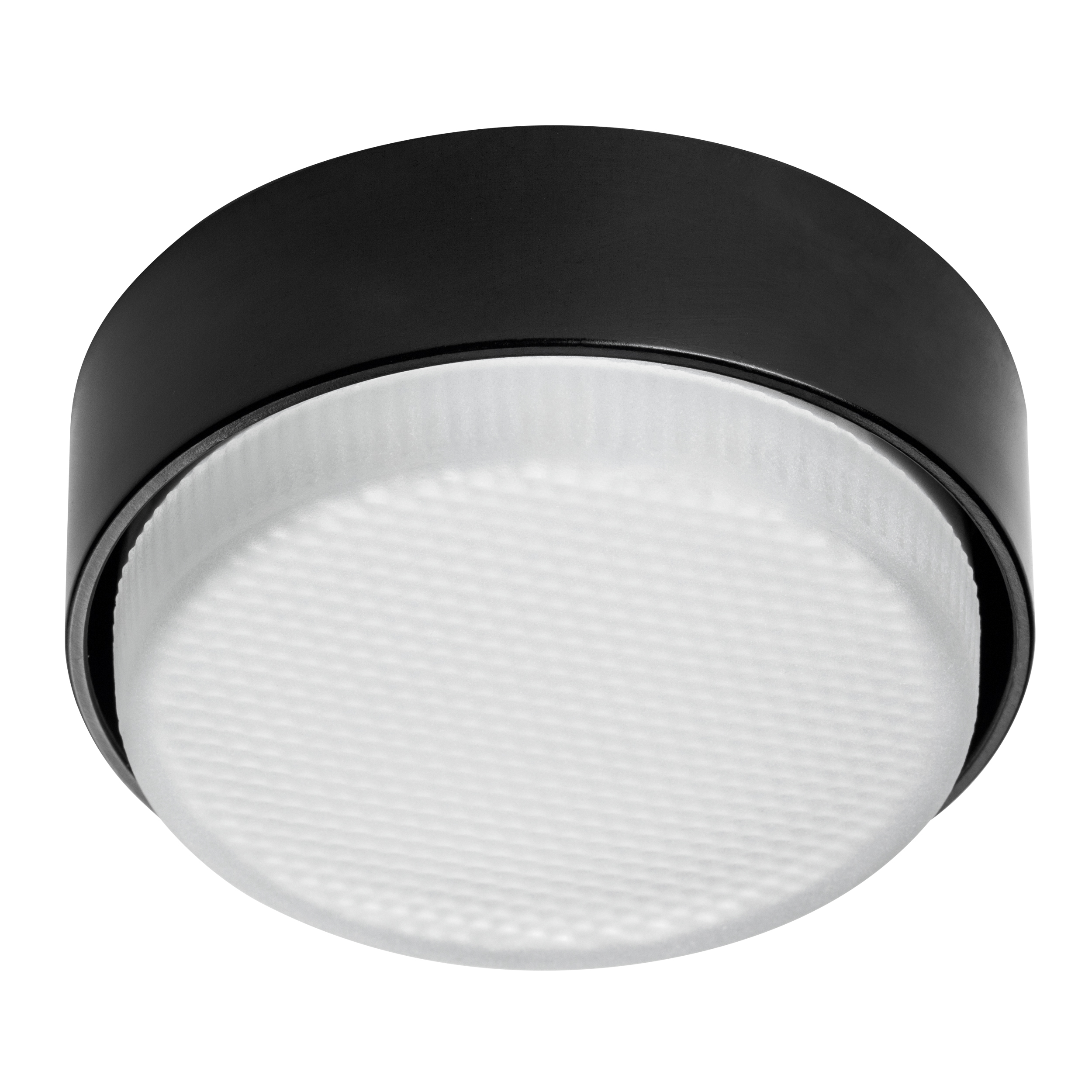 Светильник PVC д/LED-ламп 943ххх/929ххх Gx53 TENSIO ROUND ЧЕРНЫЙ