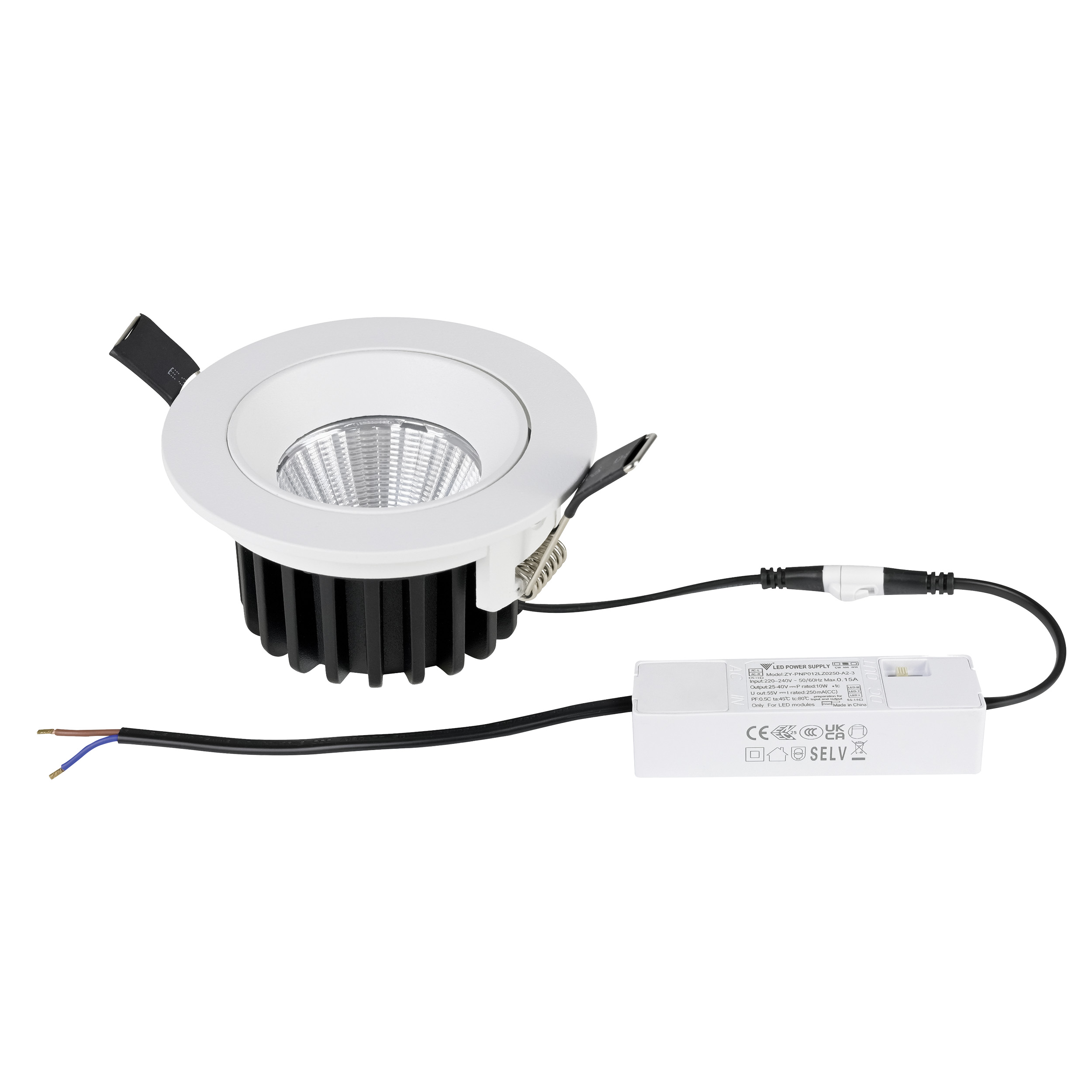 Светильник SOFFI IP65 LED 10W 920LM 38G БЕЛЫЙ 3000/4000/6000K IP65