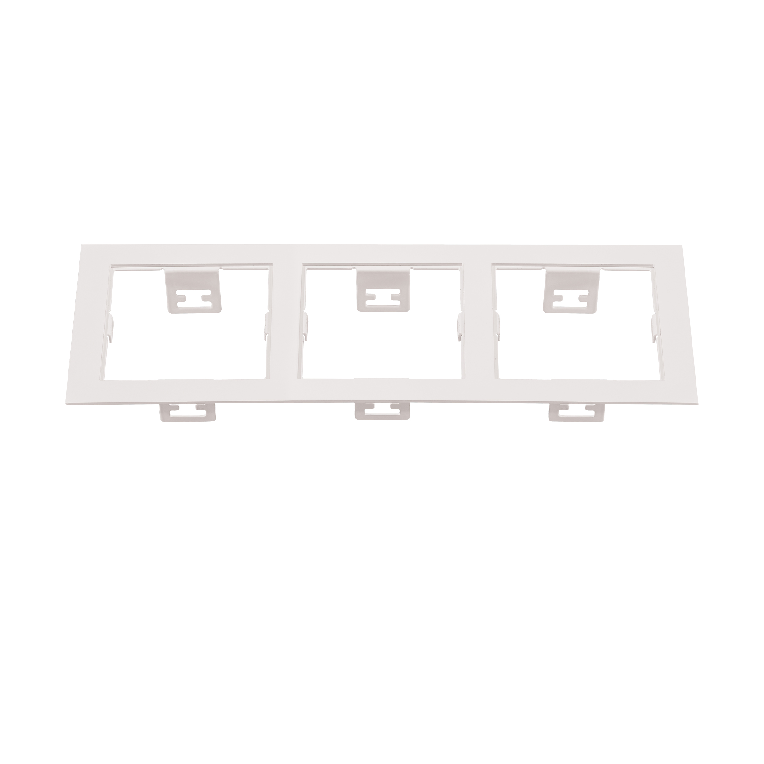 Рамка DOMINO Triple QUADRO MR16 БЕЛЫЙ