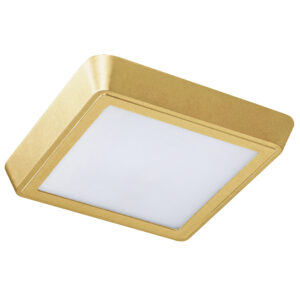 Светильник URBANO SQ LED 20W 1480LM 115G ЗОЛОТО 4000K IP65