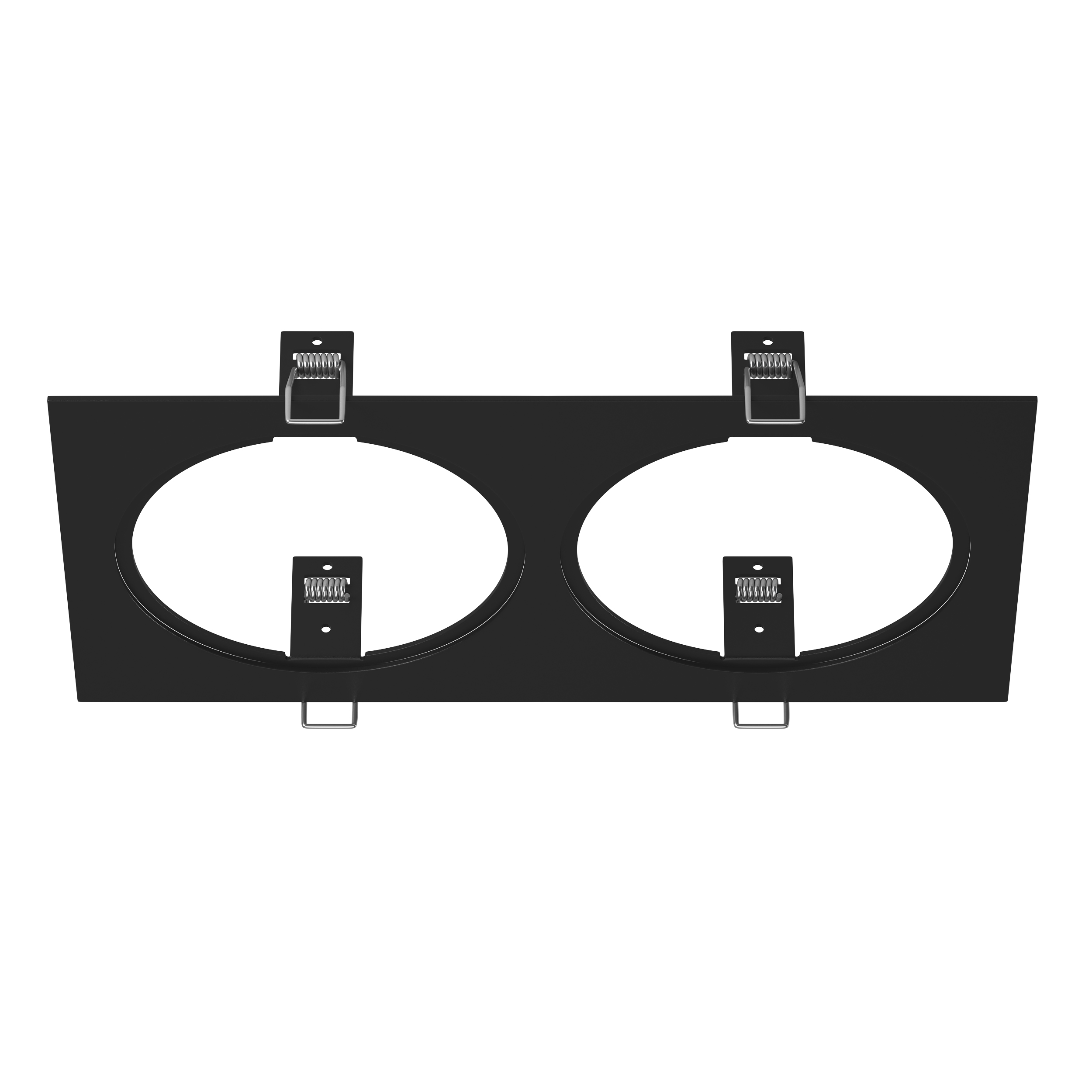 Рамка INTERO 111 Double QUADRO ЧЕРНЫЙ