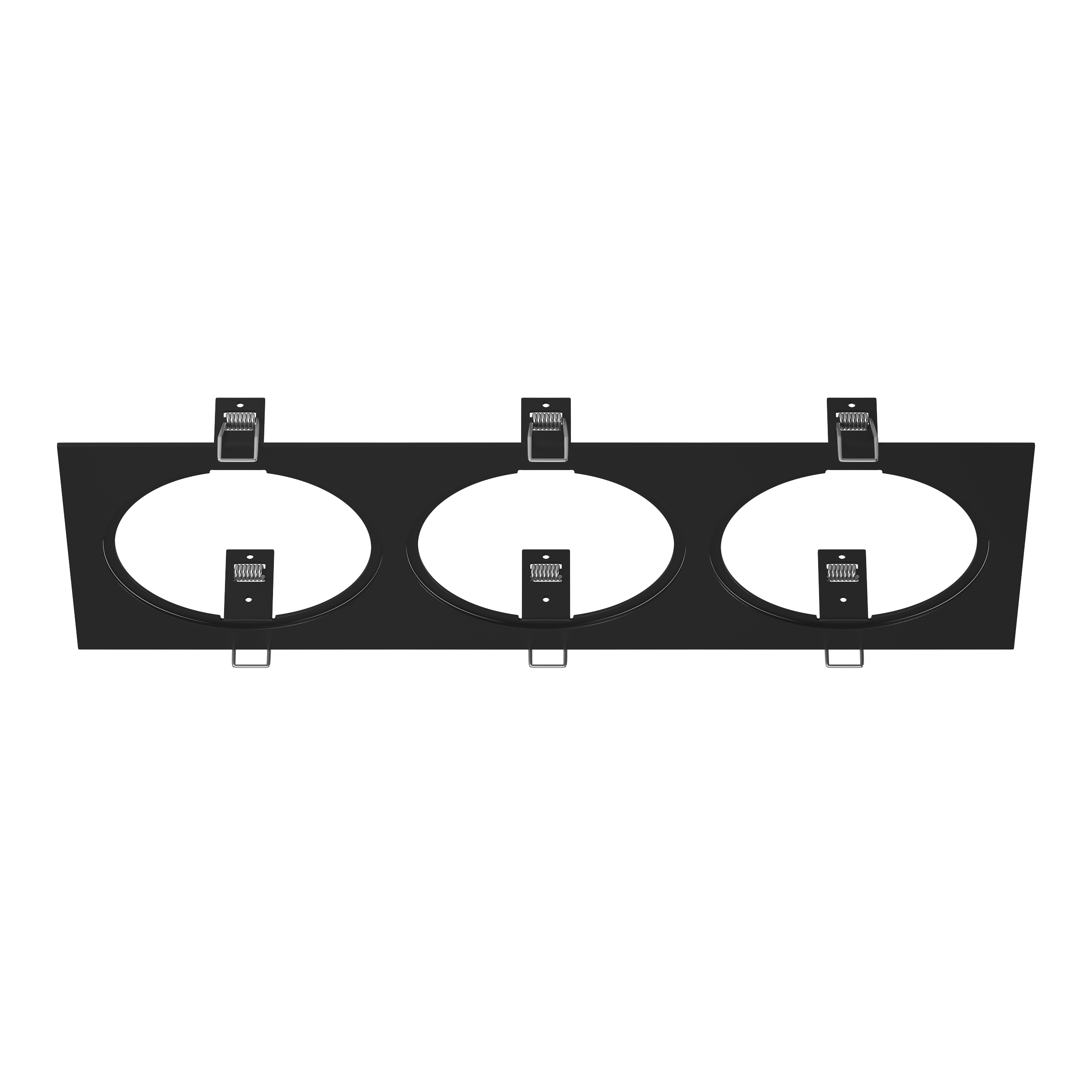 Рамка INTERO 111 Triple QUADRO ЧЕРНЫЙ