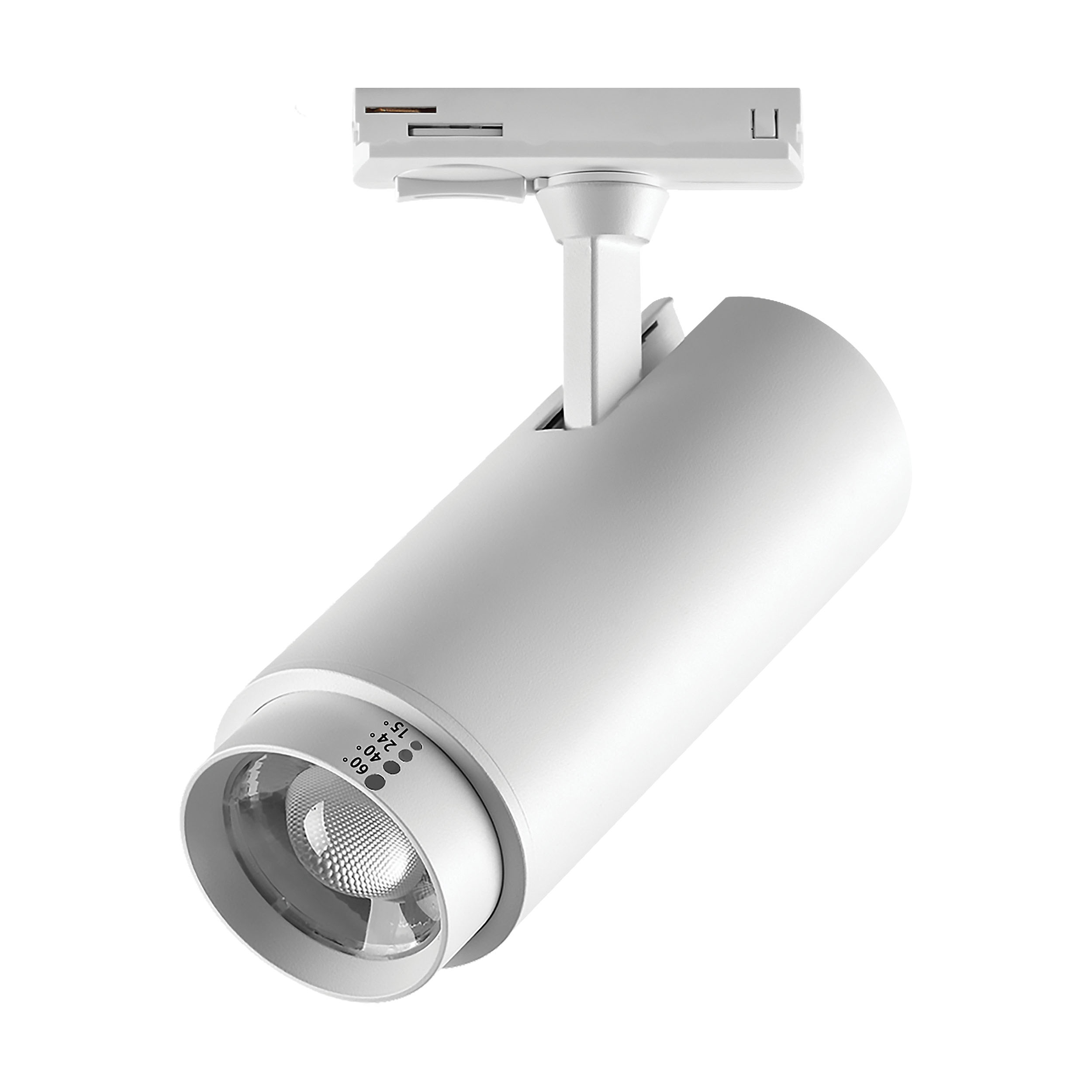 Светильник FUOCO P+CCT д/трек-системы Barra LED 10-15-22W 870/1305/1930LM 15-60G БЕЛЫЙ 3000-4000-6000K