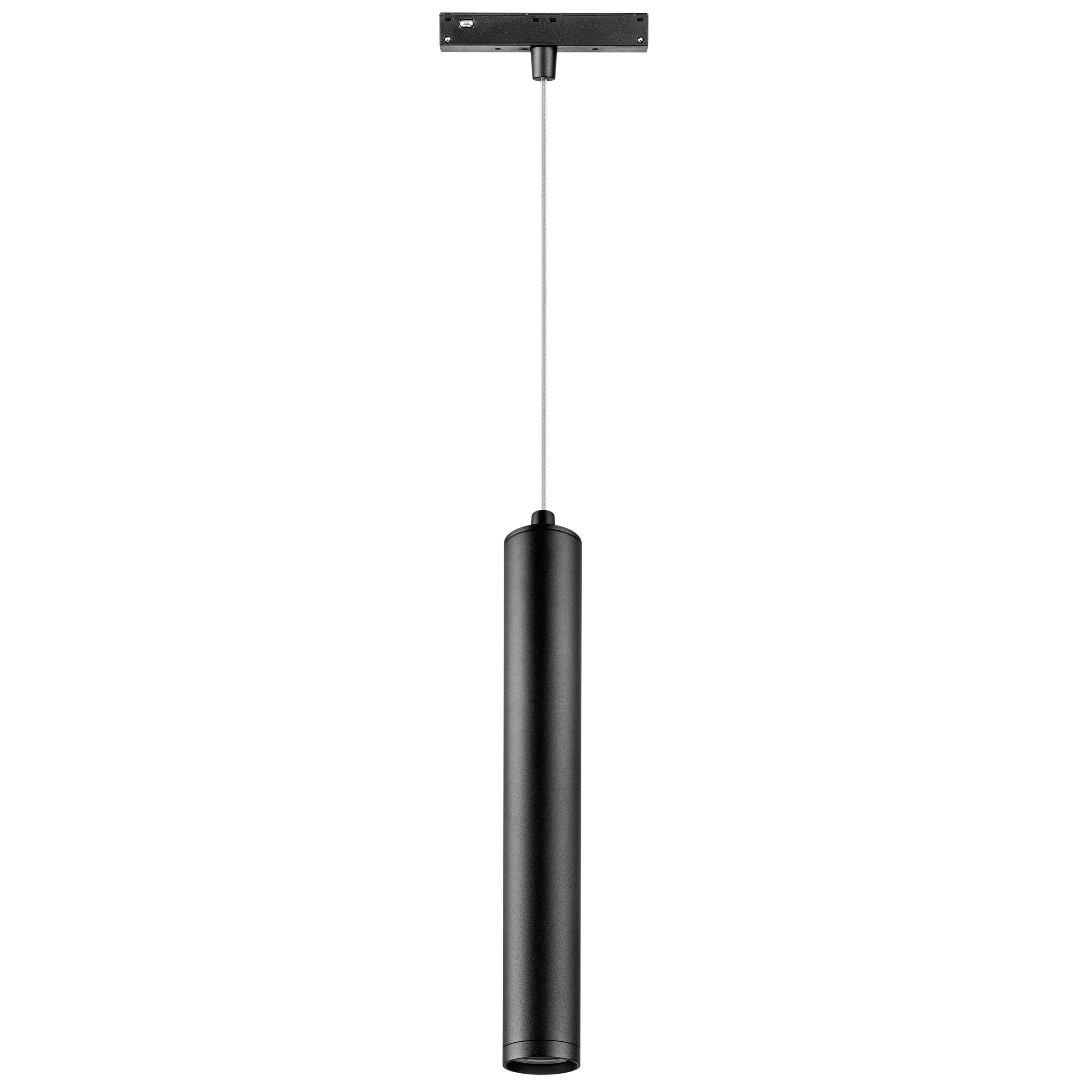 Светильник подвесной 48V для трека UNO LED 7W 500LM 24G ЧЕРНЫЙ МАТОВЫЙ ANTIGLARE 3000K