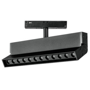 Светильник 48V поворотный д/трека UNO LED 12W 800LM 24G ЧЕРНЫЙ МАТОВЫЙ 4000K