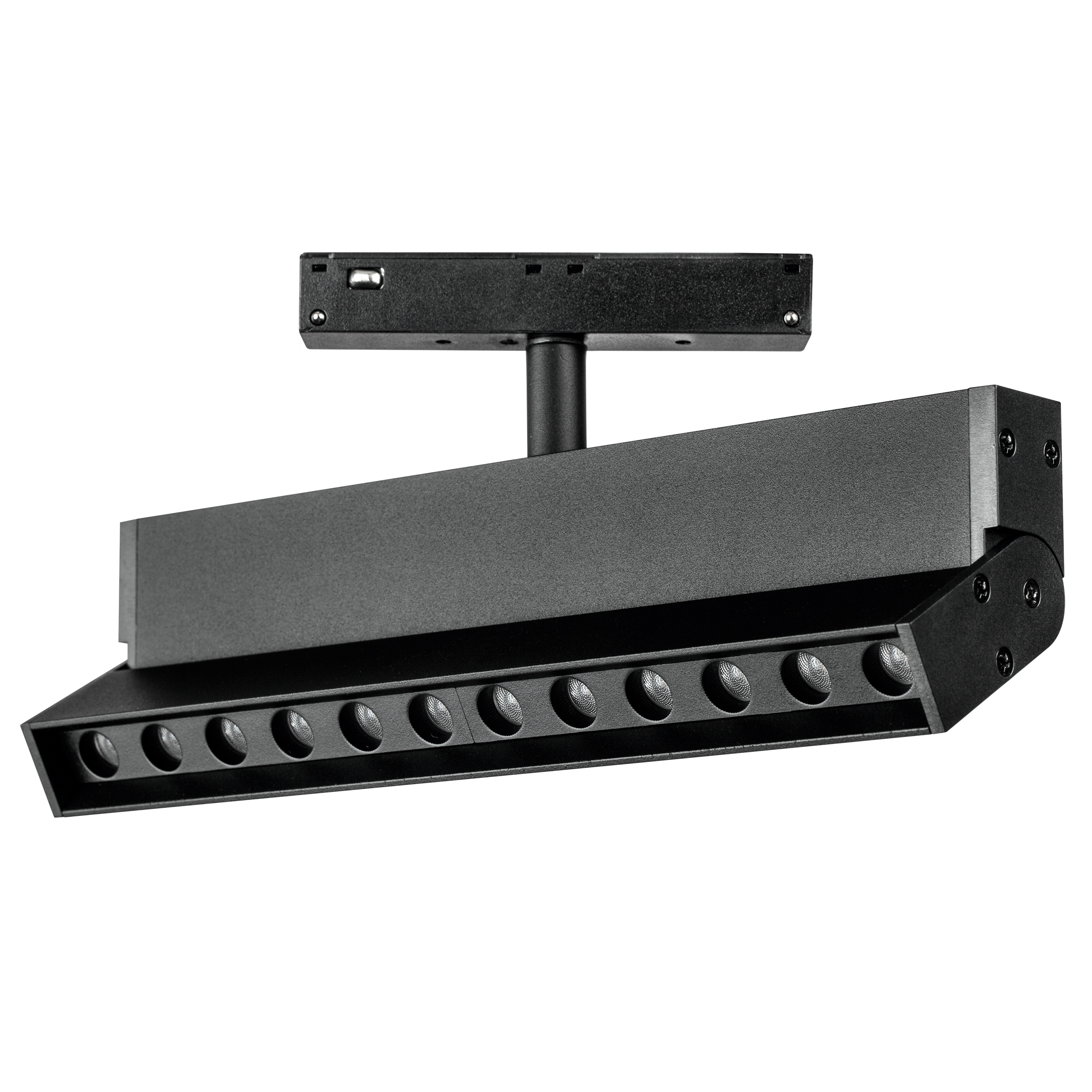 Светильник 48V поворотный д/трека UNO LED 12W 800LM 24G ЧЕРНЫЙ МАТОВЫЙ 4000K