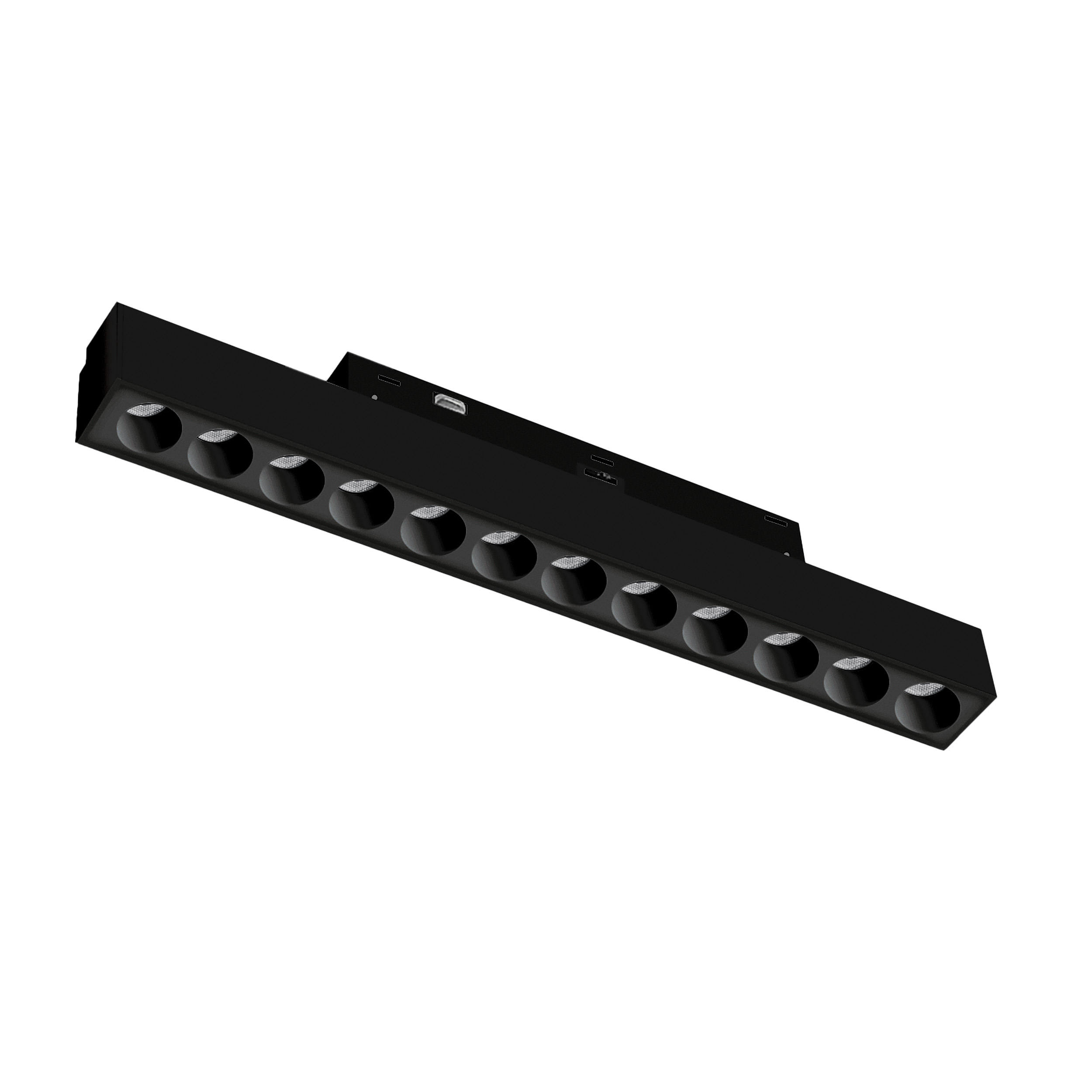 Светильник трековый 48V UNO CCT COB LED 12W 740LM 24G ЧЕРНЫЙ МАТОВЫЙ 3000K/4000K/6000K/SMART
