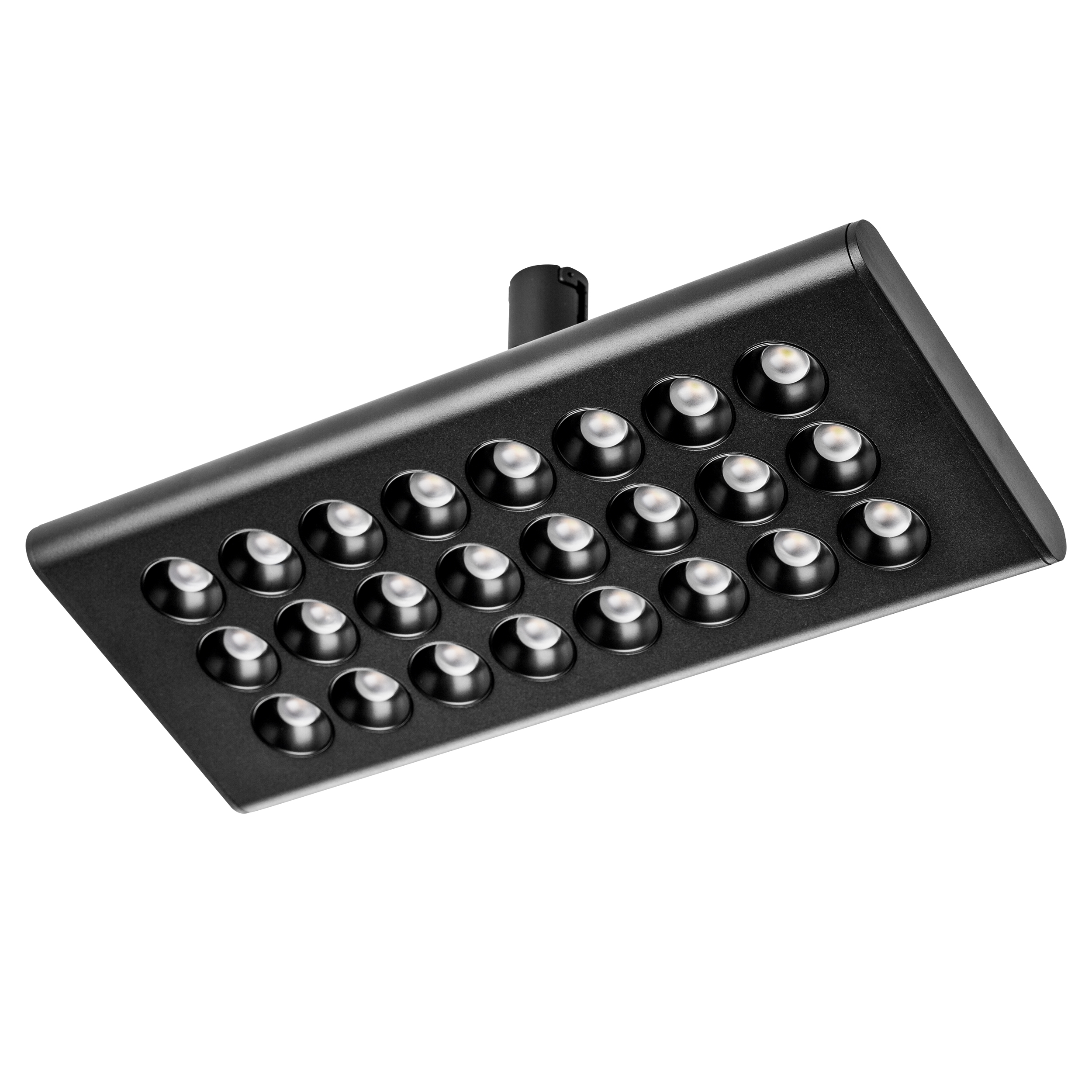 Светильник 48V д/1-фазн трека DUE LED 24W 1500LM 90G ЧЕРНЫЙ 3000K IP20