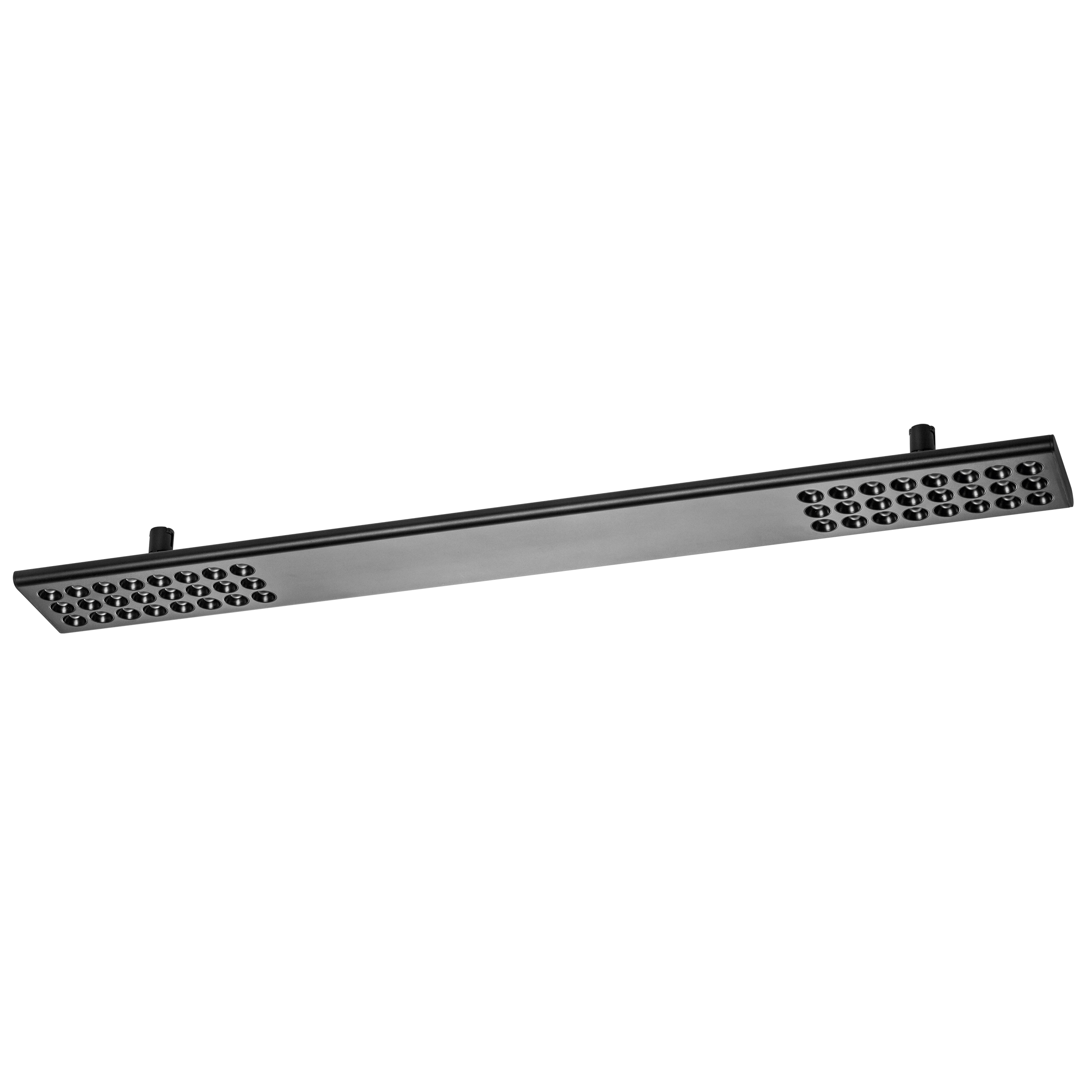 Светильник 48V д/1-фазн трека DUE LED 2х24W+15W 2900LM 90G ЧЕРНЫЙ 3000K IP20