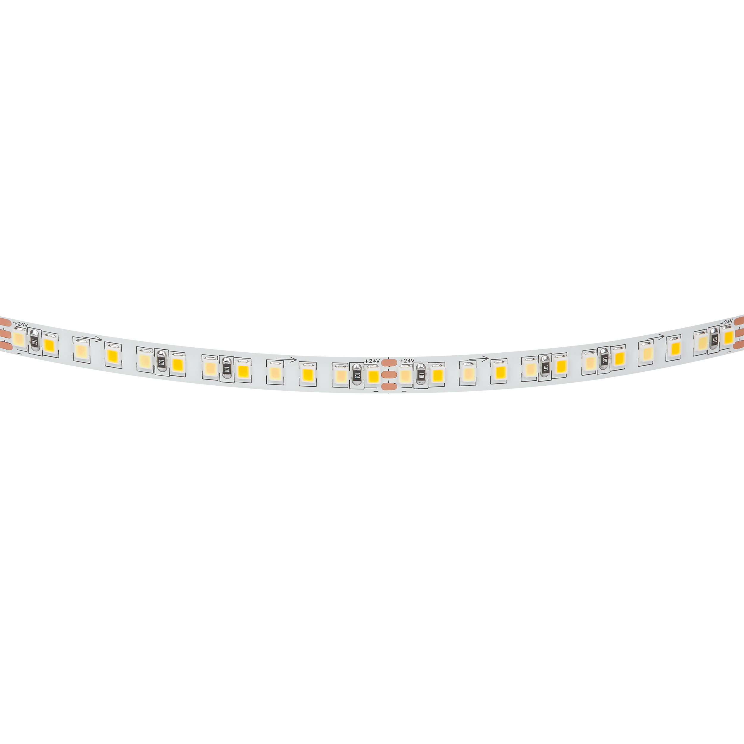 Лента LIGHTSTAR LED 24V 20W 168leds/M 2000LM/M WW+W IP20 1 шт = 5м