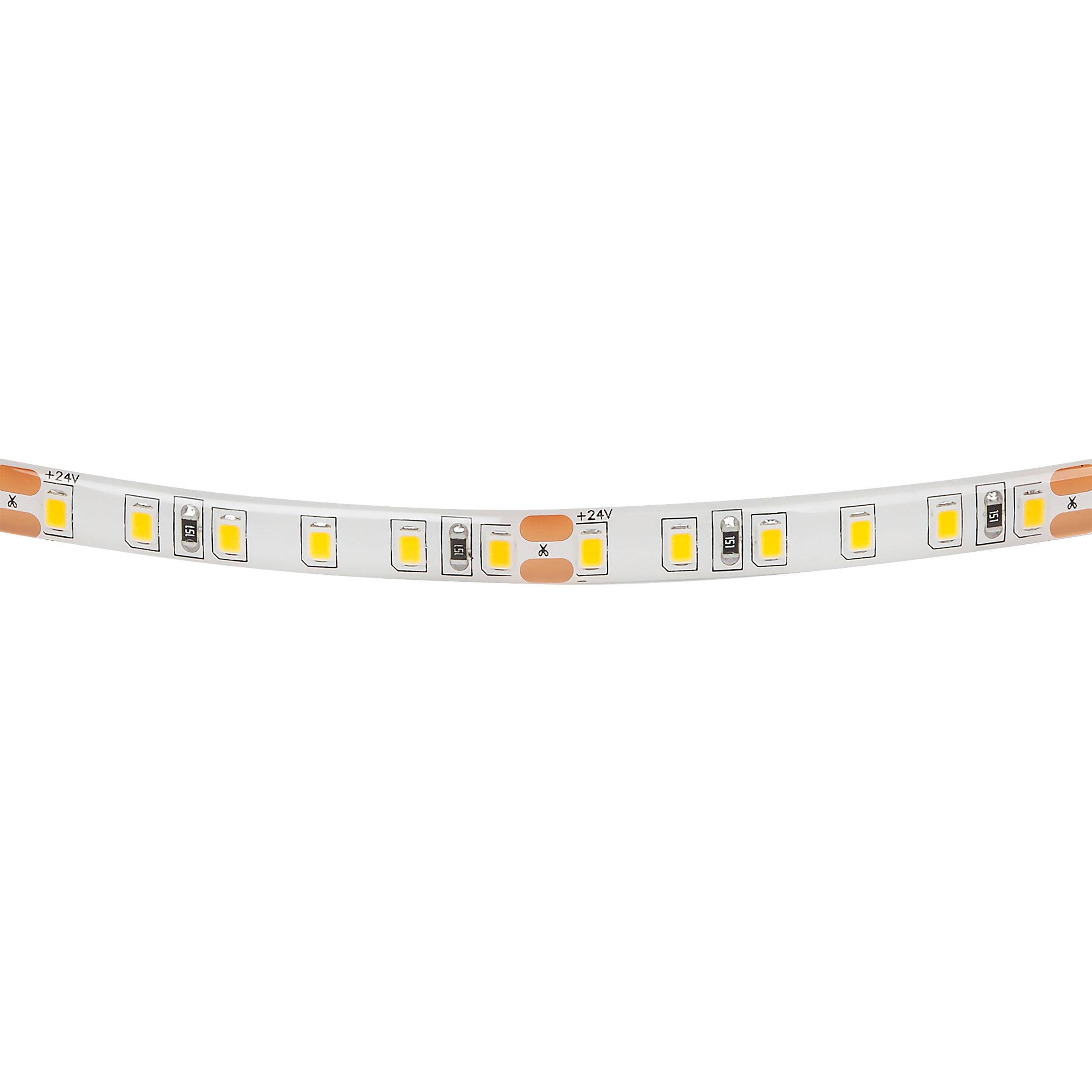 Лента LIGHTSTAR LED 24V 12W 120leds/M 1500LM/M 4000K IP65 1 шт = 5м