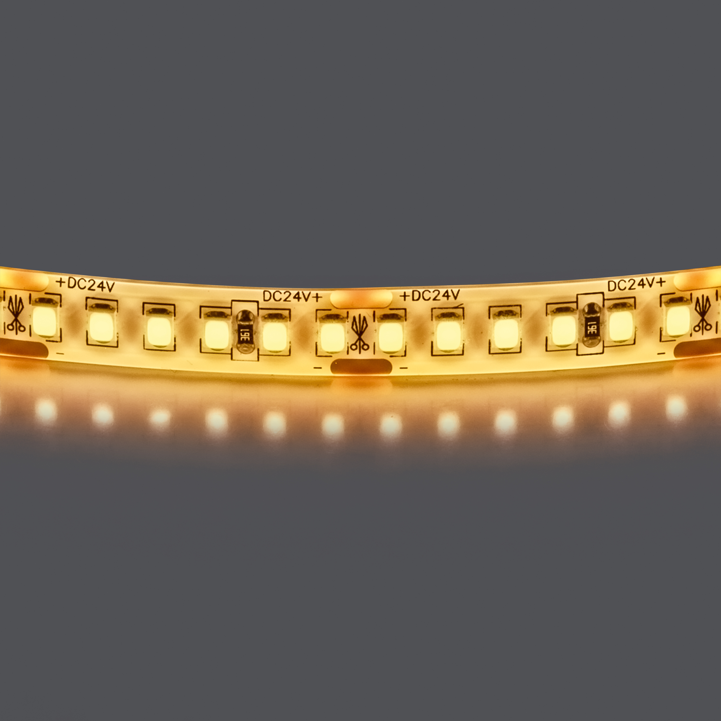 Лента LIGHTSTAR LED 24V 14W 180leds/M 1900LM/M 3000K IP65 1шт = 5м