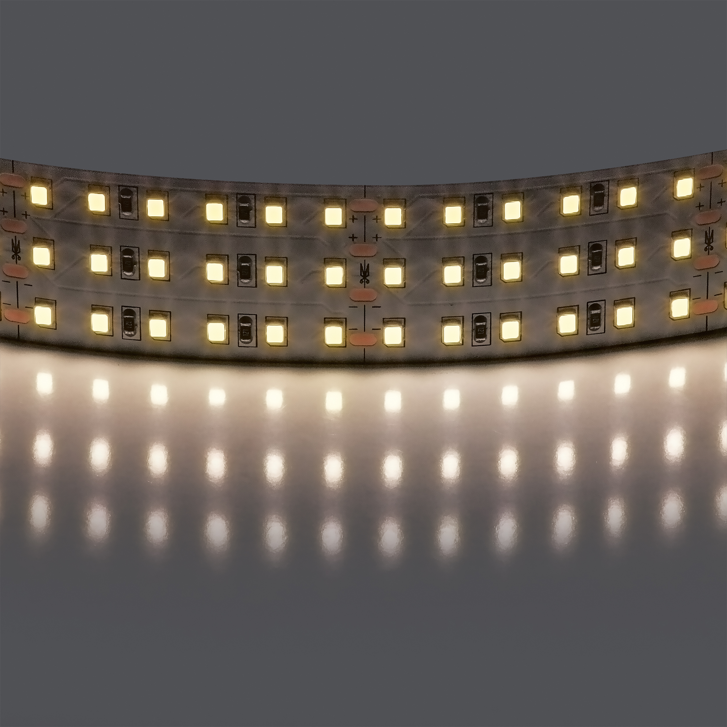 Лента LIGHTSTAR LED 24V 44W 360leds/M 3000LM/M 4000K IP20 1шт = 5м