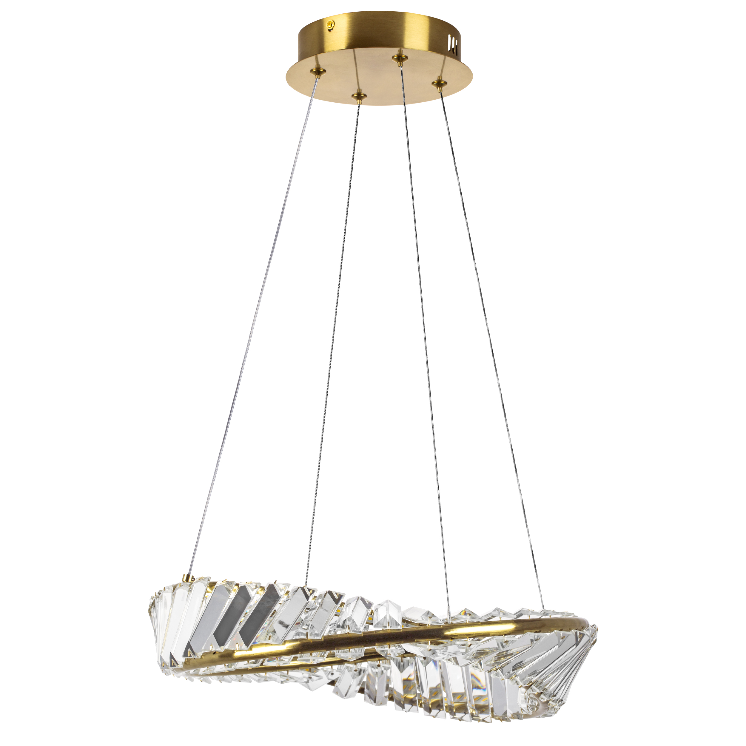 Люстра VIDARE 20W LED 1700LM ЗОЛОТО 3000K IP20
