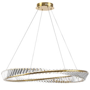 Люстра VIDARE 40W LED 3080LM ЗОЛОТО 3000K IP20