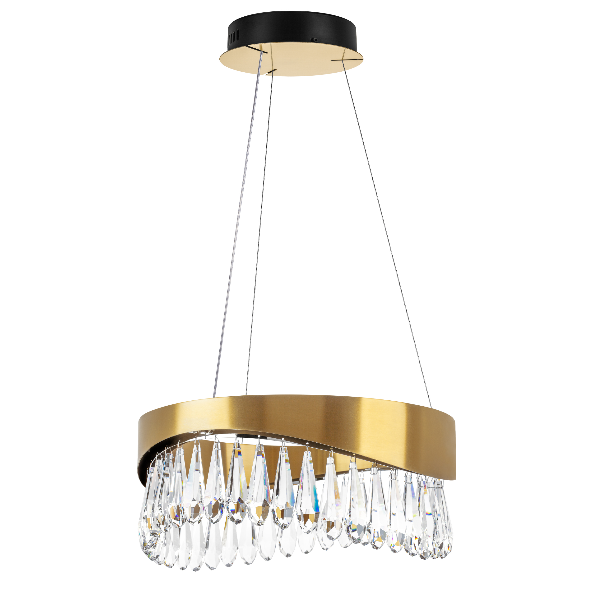 Люстра HELIO 27W LED 1344LM ШАМПАНЬ 3500K