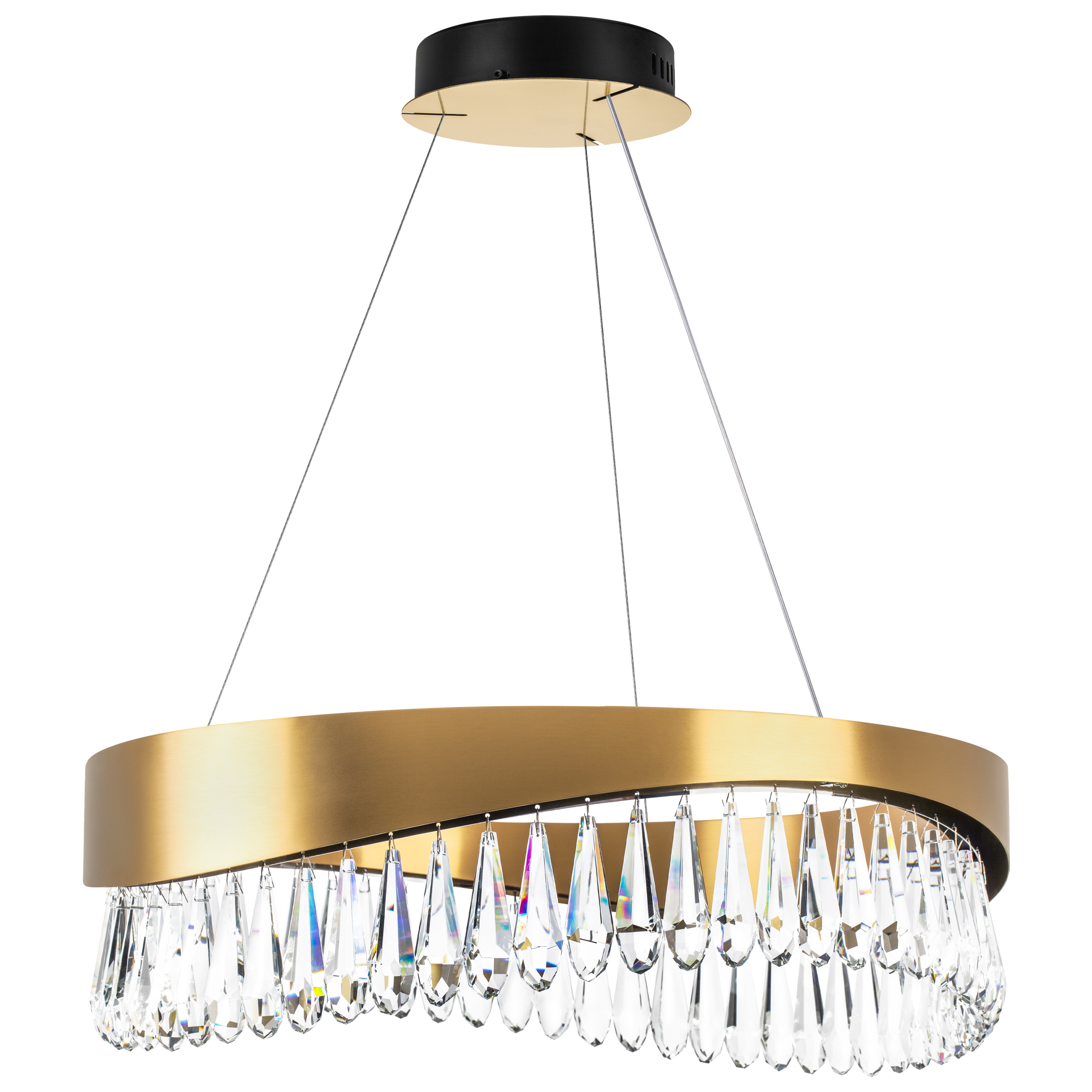 Люстра HELIO 30W LED 2778LM ШАМПАНЬ 3500K