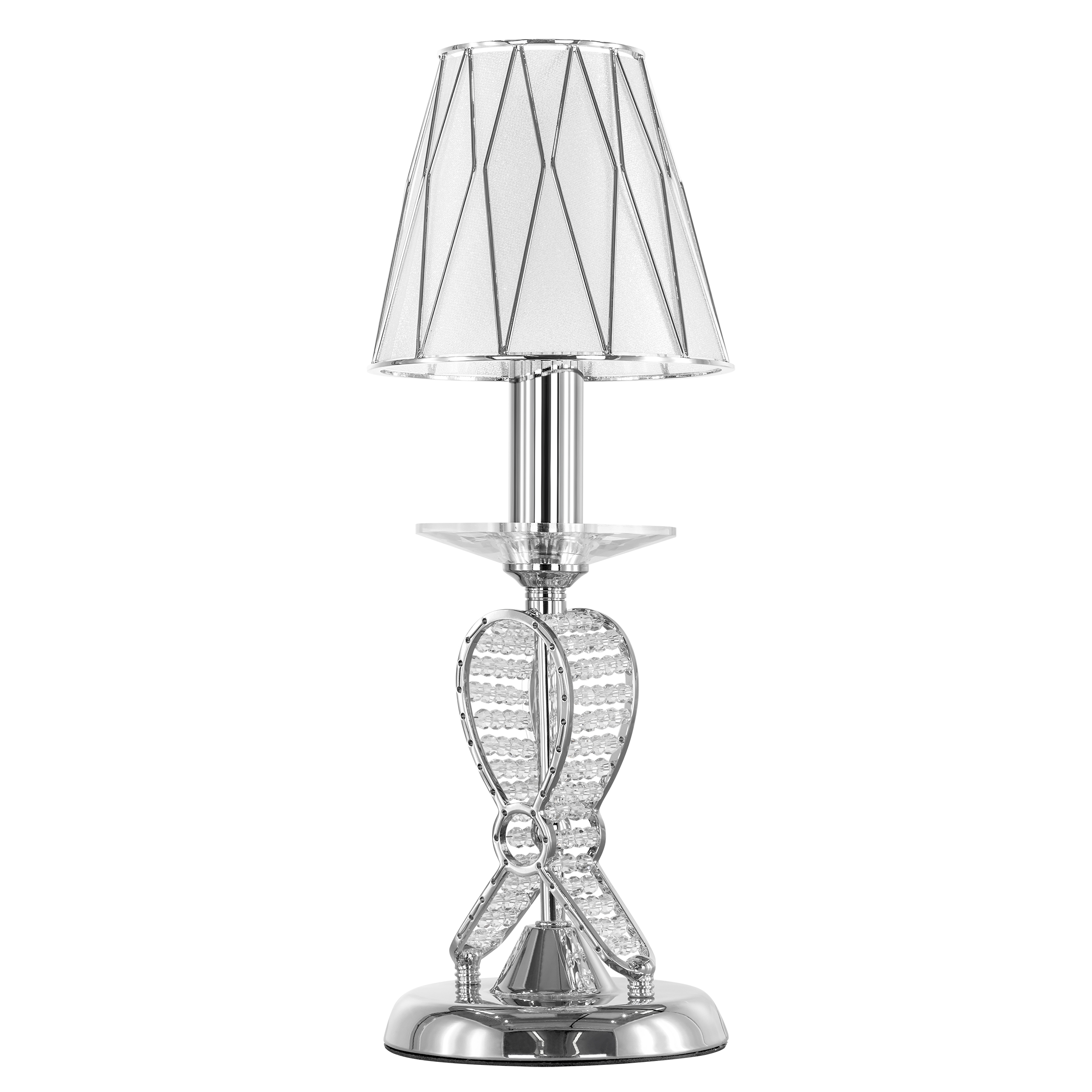 Настольная лампа RICCIO 1х40W E14 ХРОМ