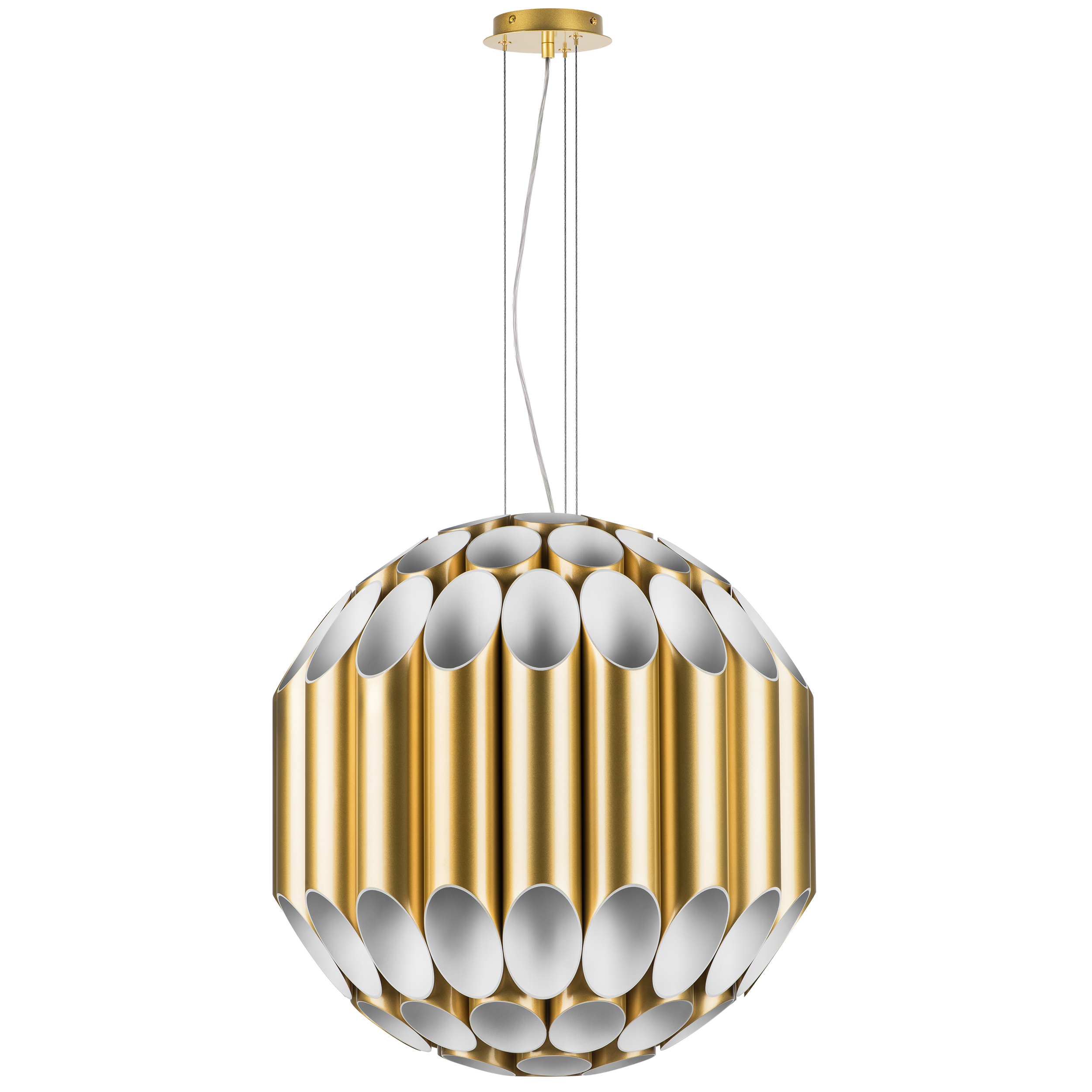 Люстра SIENA 80х40W G9 ЗОЛОТО/БЕЛЫЙ