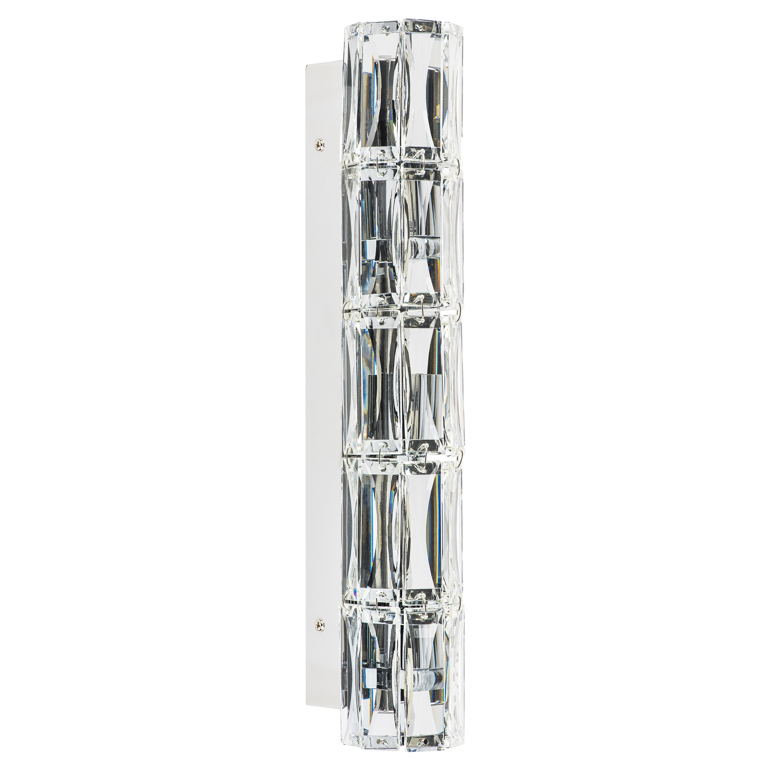 Бра LIMPIO 3х40W G9 ХРОМ/ПРОЗРАЧНЫЙ