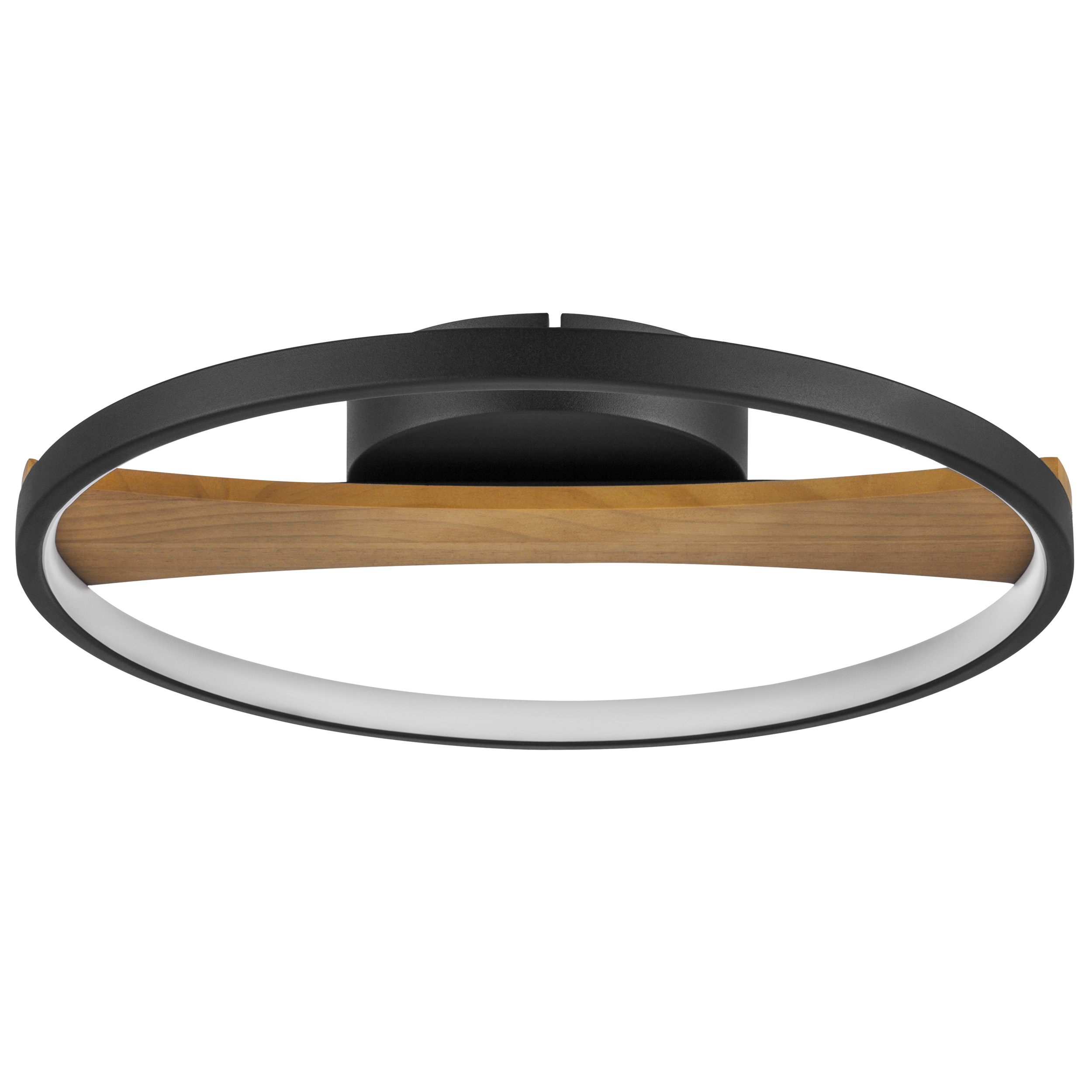 Люстра LODI LED 25W 2000LM ЧЕРНЫЙ/ДЕРЕВО 3000K