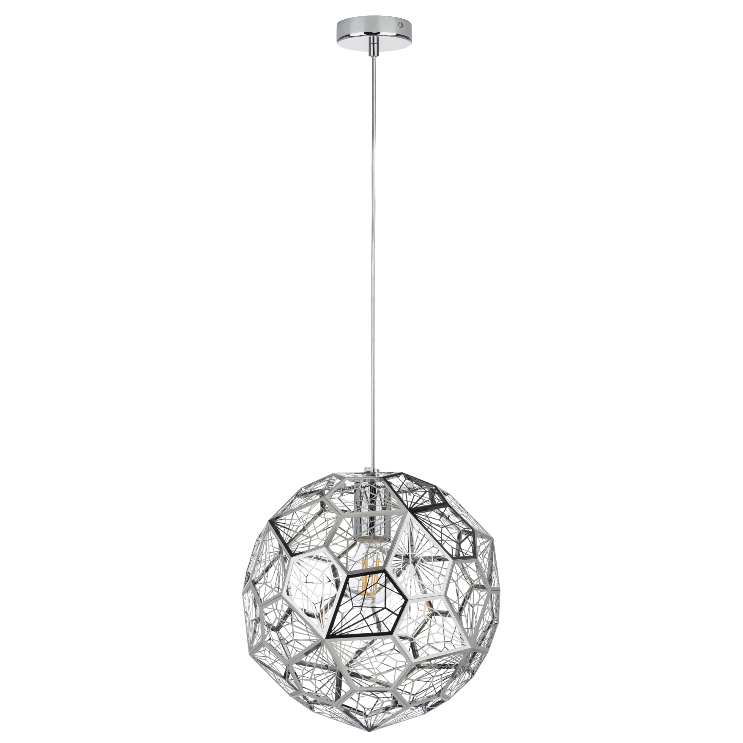 Люстра FERMO 1х40W E27 ХРОМ