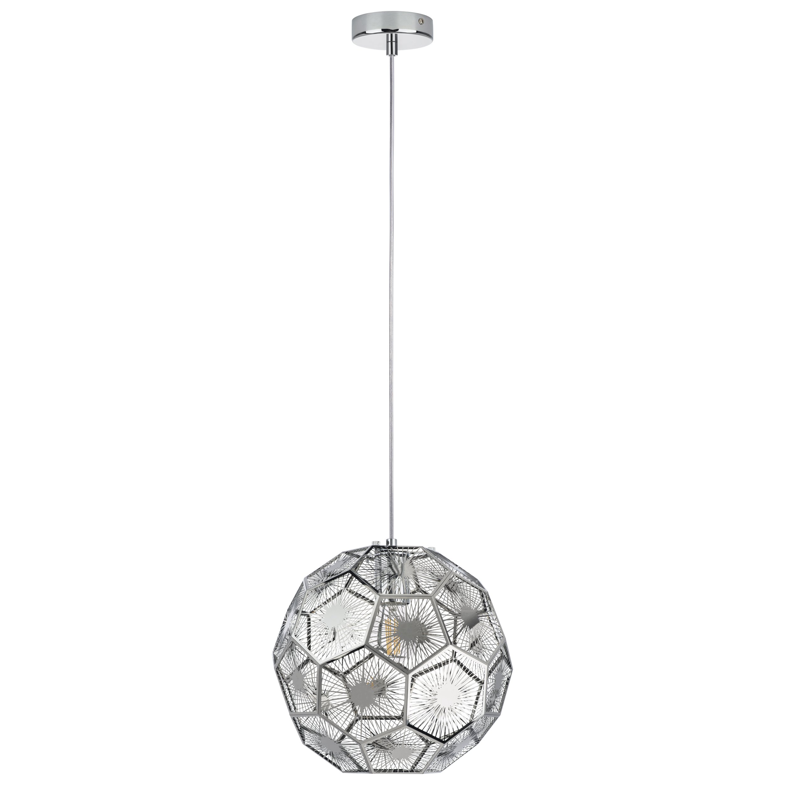 Люстра FERMO 1х40W E27 ХРОМ
