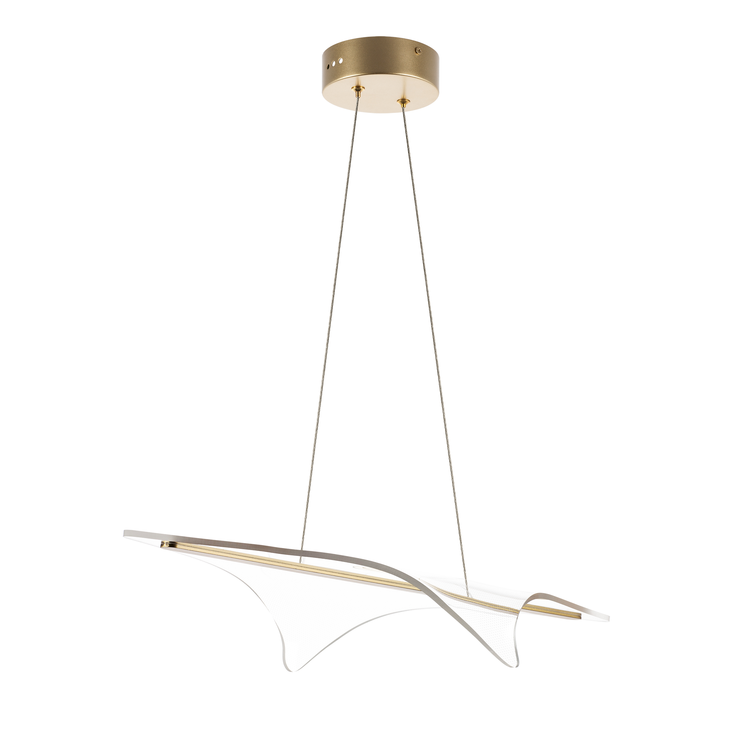 Люстра VARESE 18W LED 1720LM 360G ЗОЛОТО 3000K