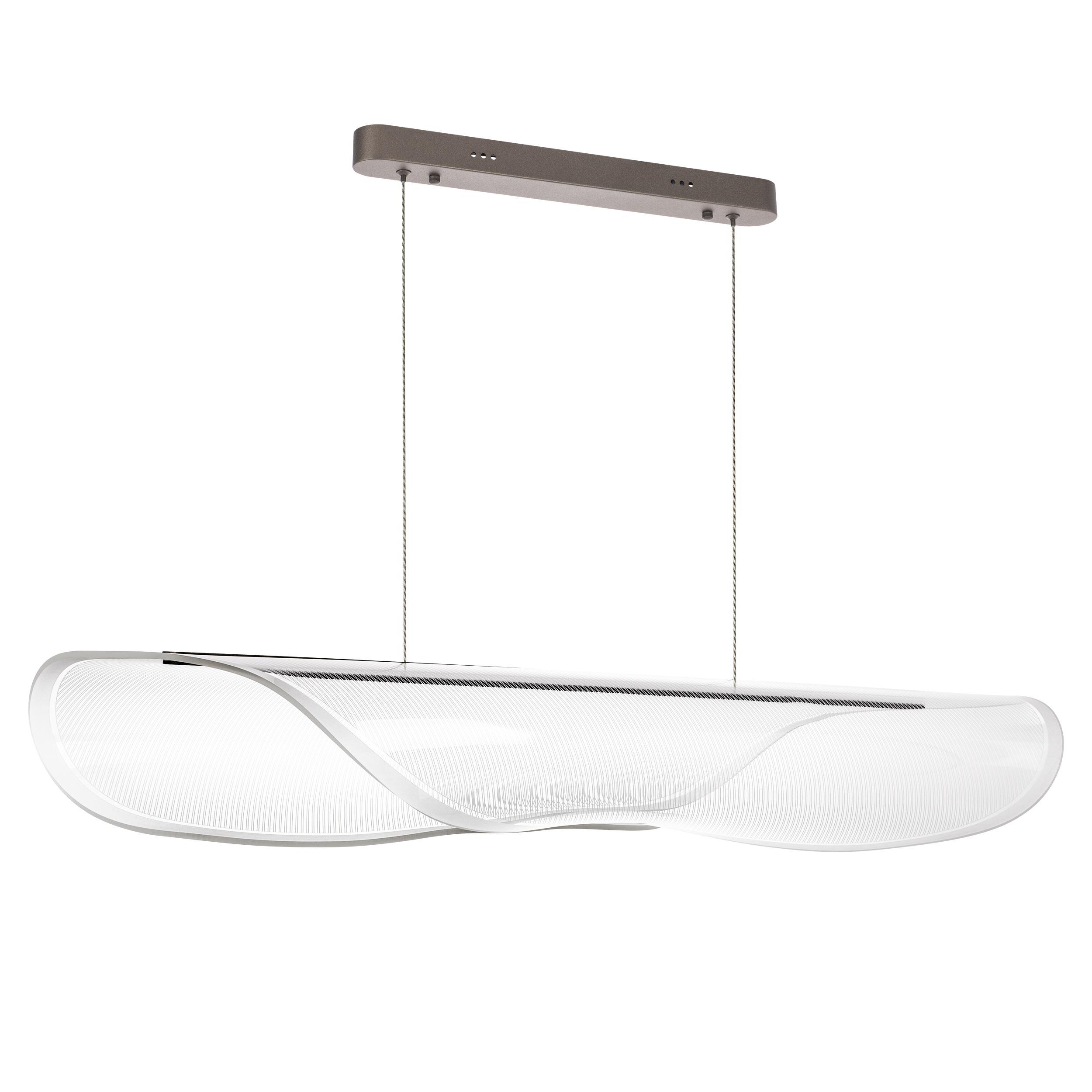 Люстра VARESE 32W LED 1546LM 360G КОФЕЙНЫЙ 3000K
