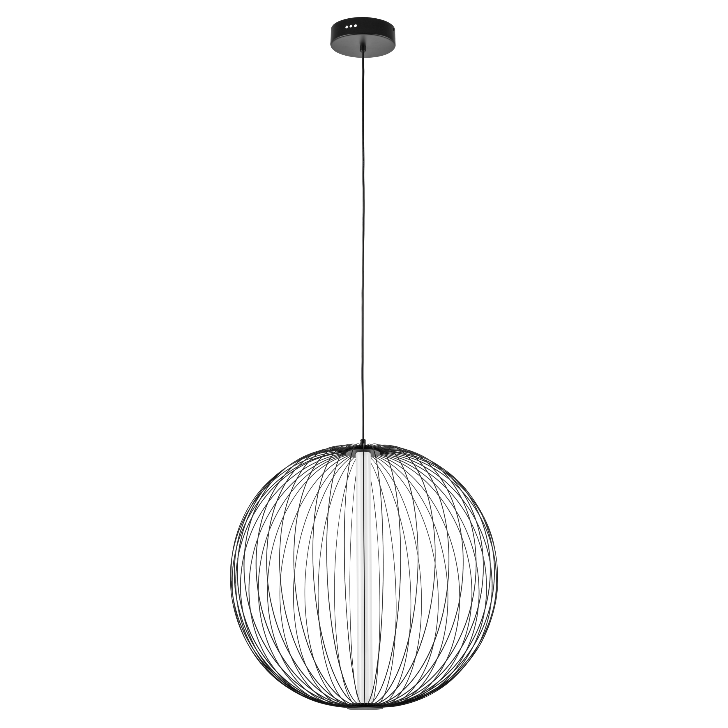 Люстра SOLE 23W LED 1856LM 120G ЧЕРНЫЙ МАТОВЫЙ 3000K