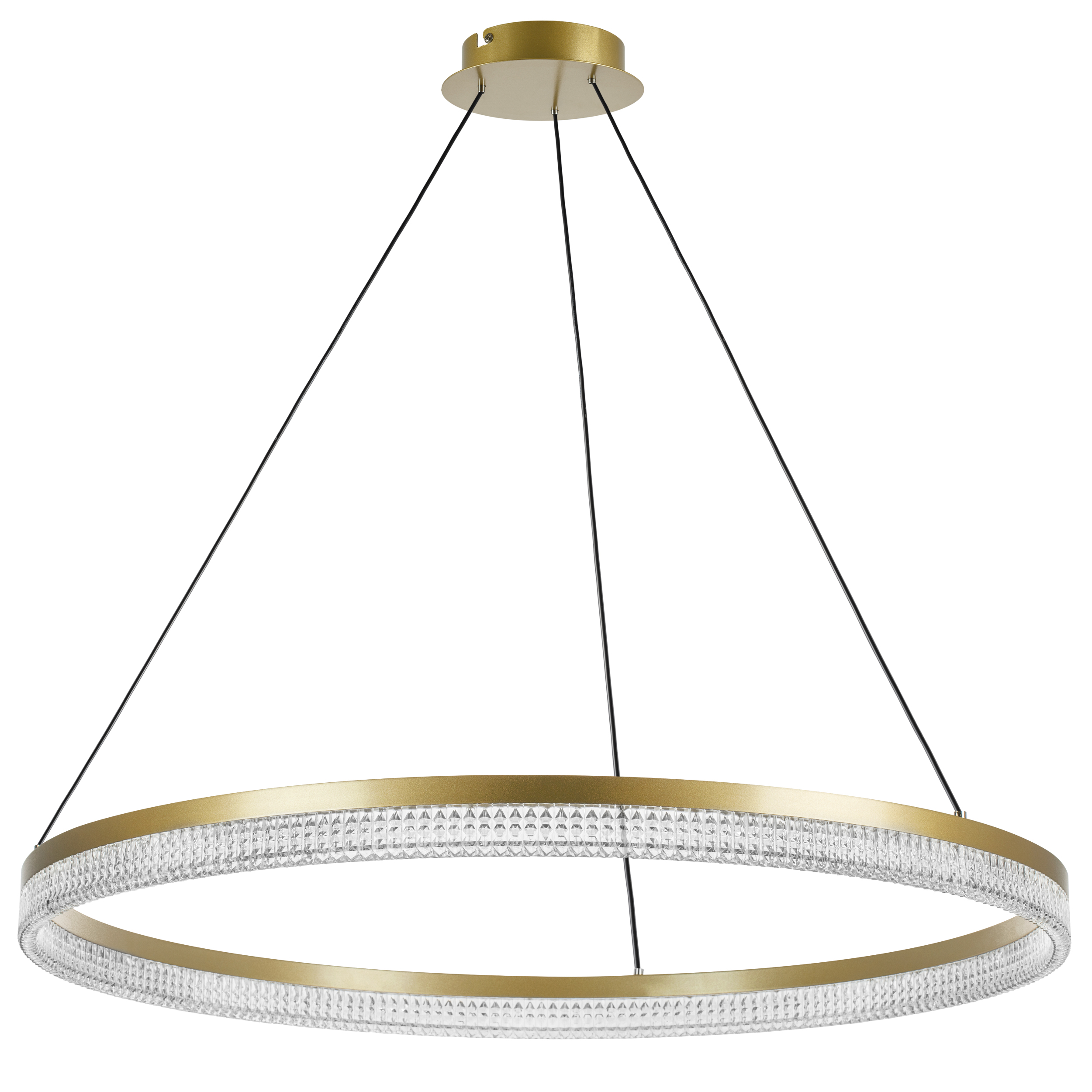 Люстра ROTONDA 51W LED 2808LM 180G ЛАТУНЬ 3000K