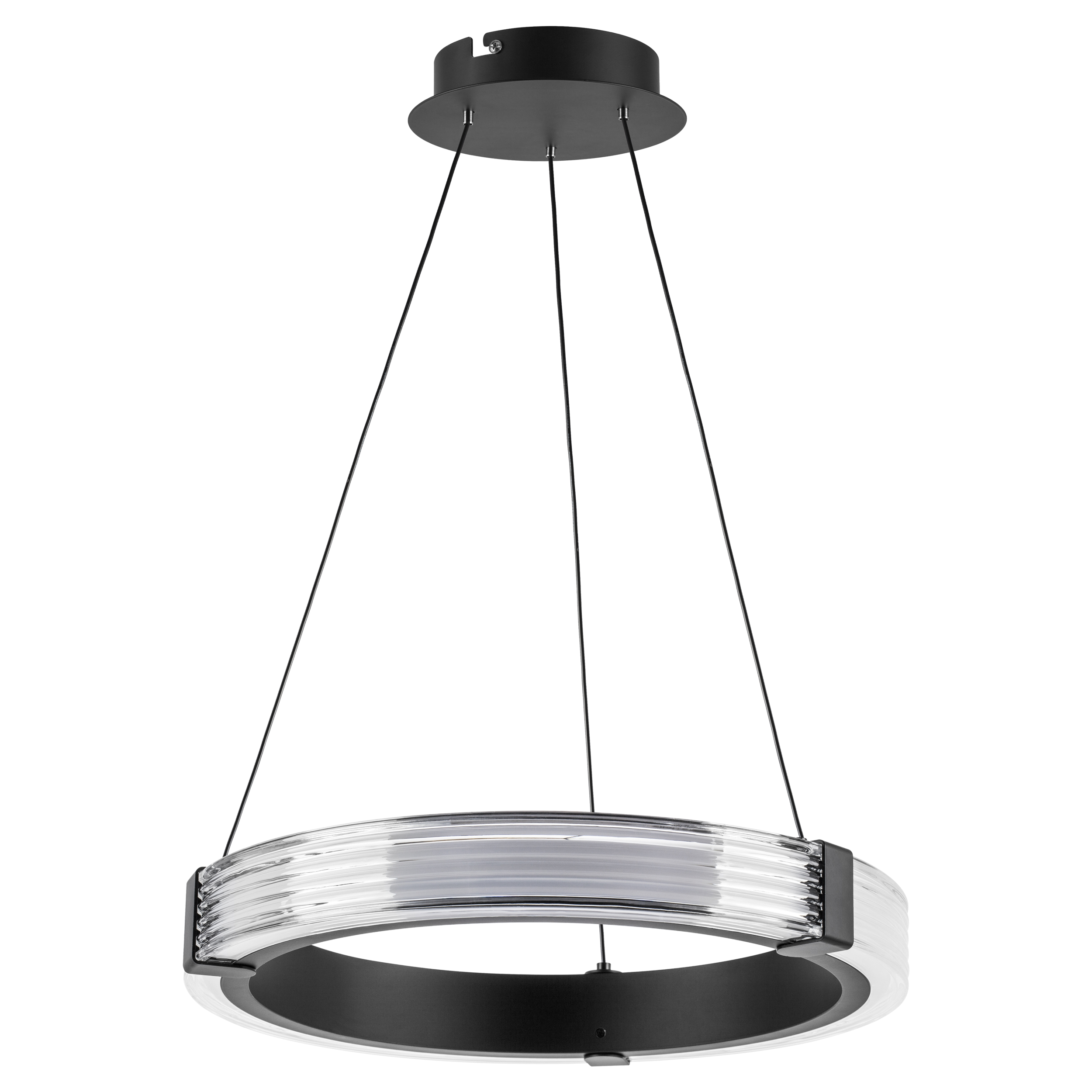 Люстра ROTONDA 21W LED 1053LM 360G ЧЕРНЫЙ 3000K