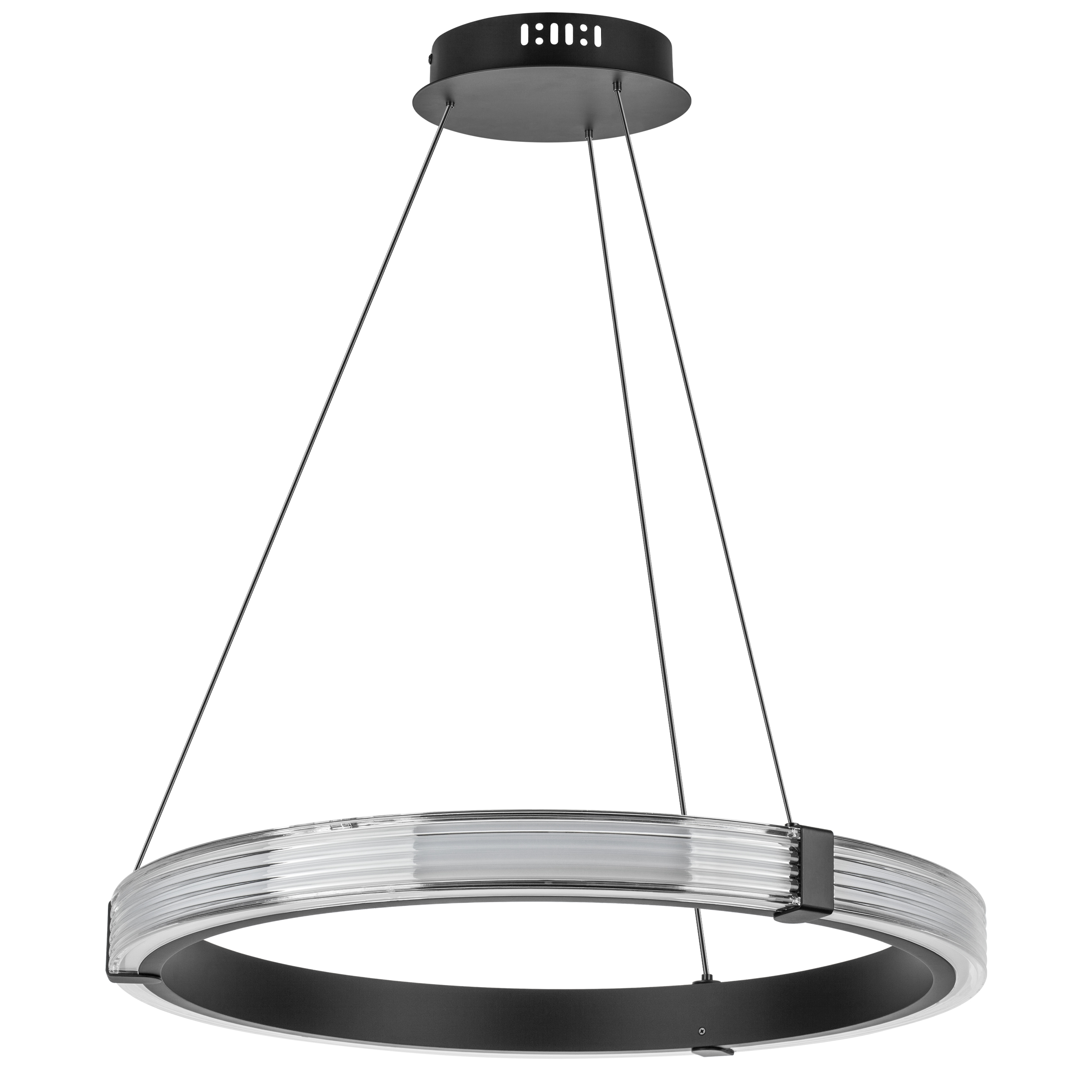 Люстра ROTONDA 30W LED 1474LM 360G ЧЕРНЫЙ 3000K