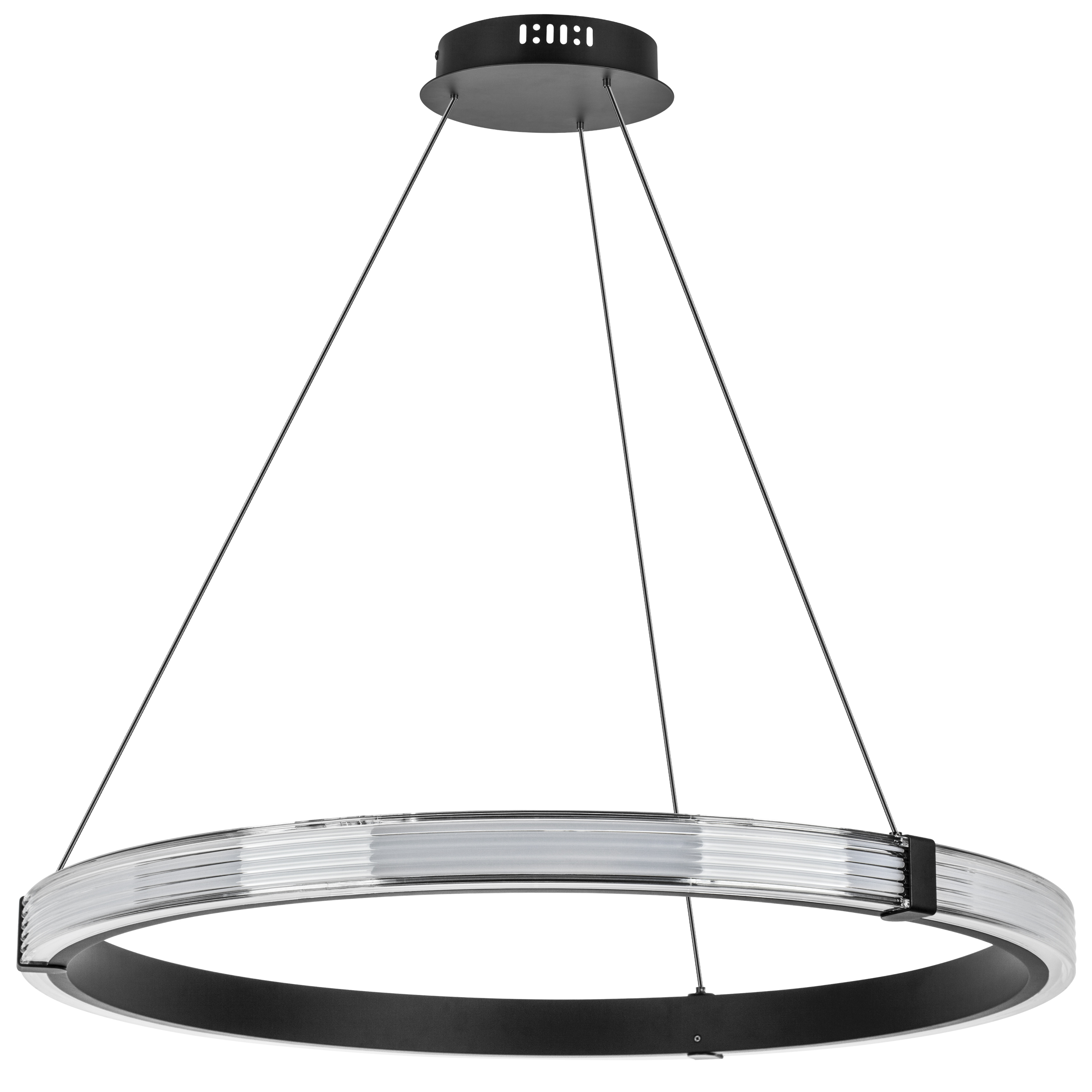 Люстра ROTONDA 42W LED 2106LM 360G ЧЕРНЫЙ 3000K