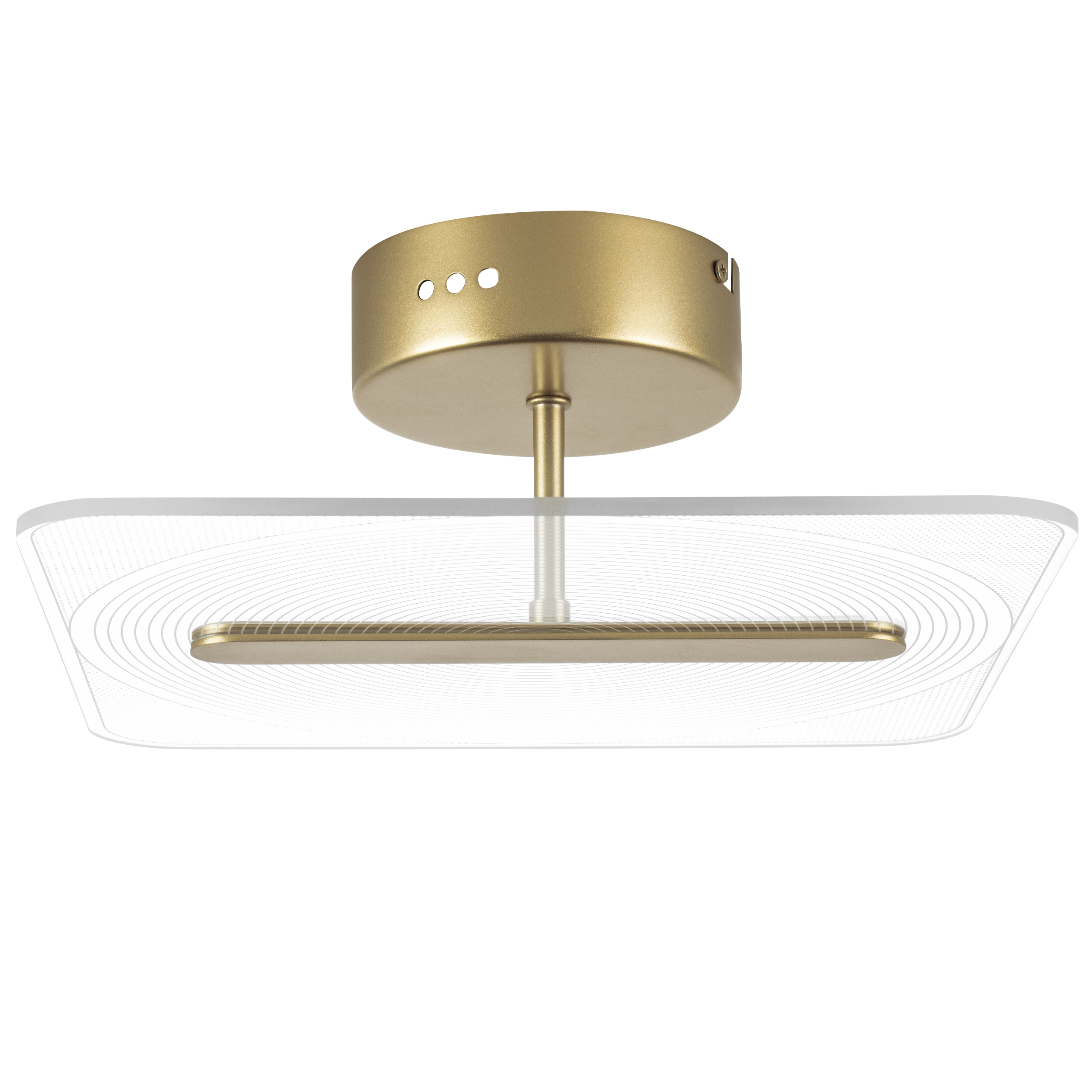 Люстра ACRILE 14W LED 1236LM 120G ЗОЛОТО 3000K