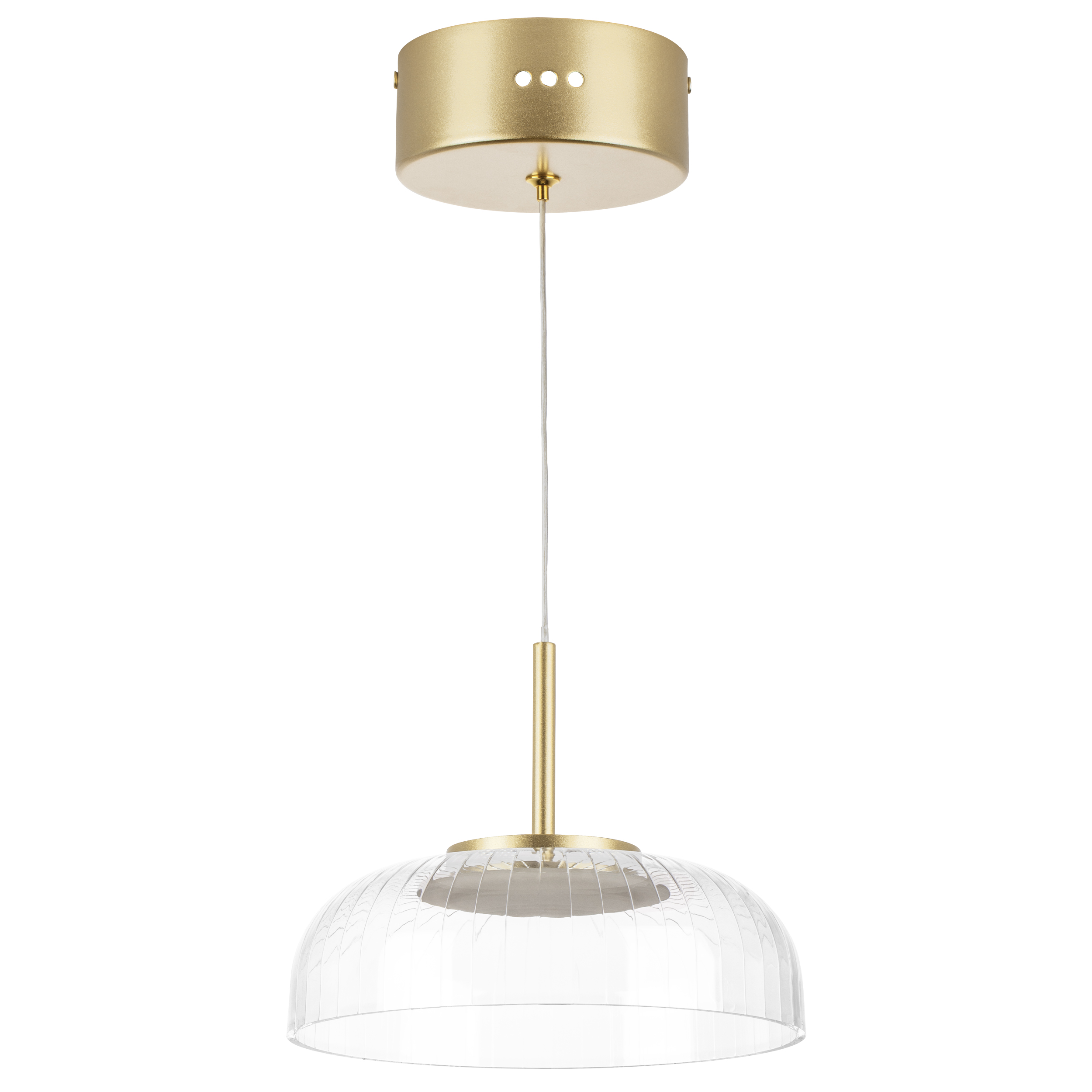 Люстра ACRILE 7W LED 578LM 120G ЗОЛОТО 3000K