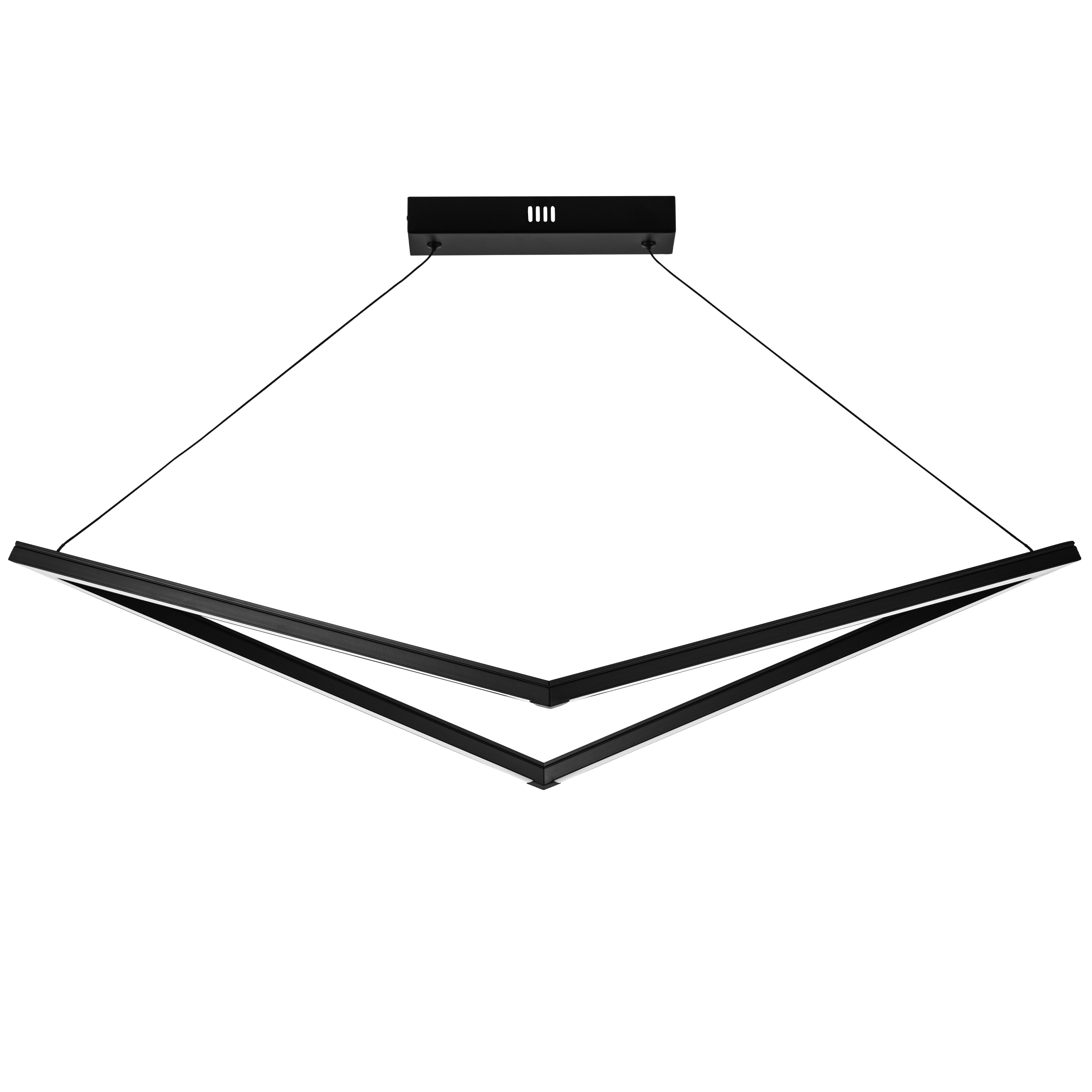 Люстра PALLA 32W LED 1280LM ЧЕРНЫЙ 3000K