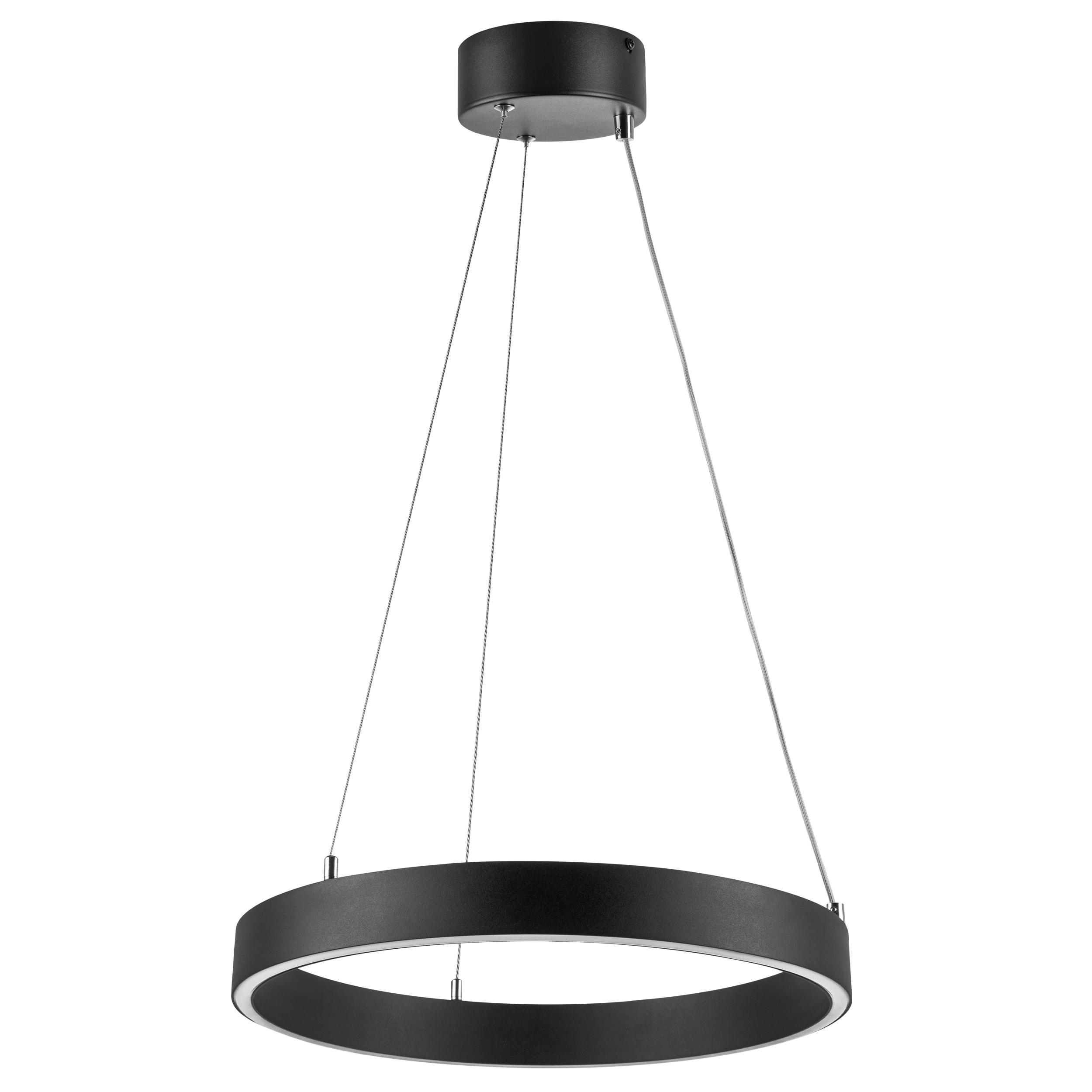 Люстра SATURNO LED 24W 1600LM 70G ЧЕРНЫЙ 3000-6000K