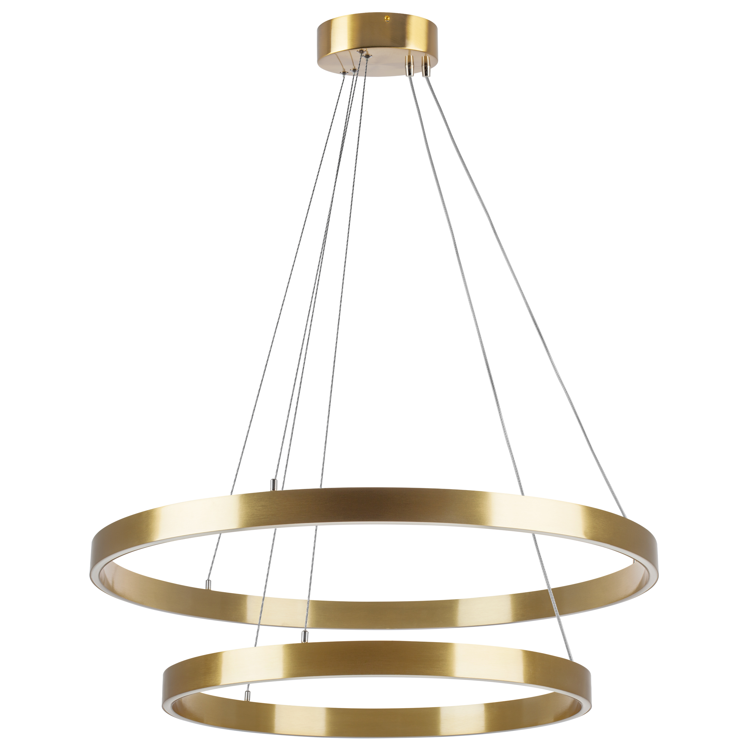 Люстра SATURNO LED 84W 5800LM 70G ЗОЛОТО 3000-6000K
