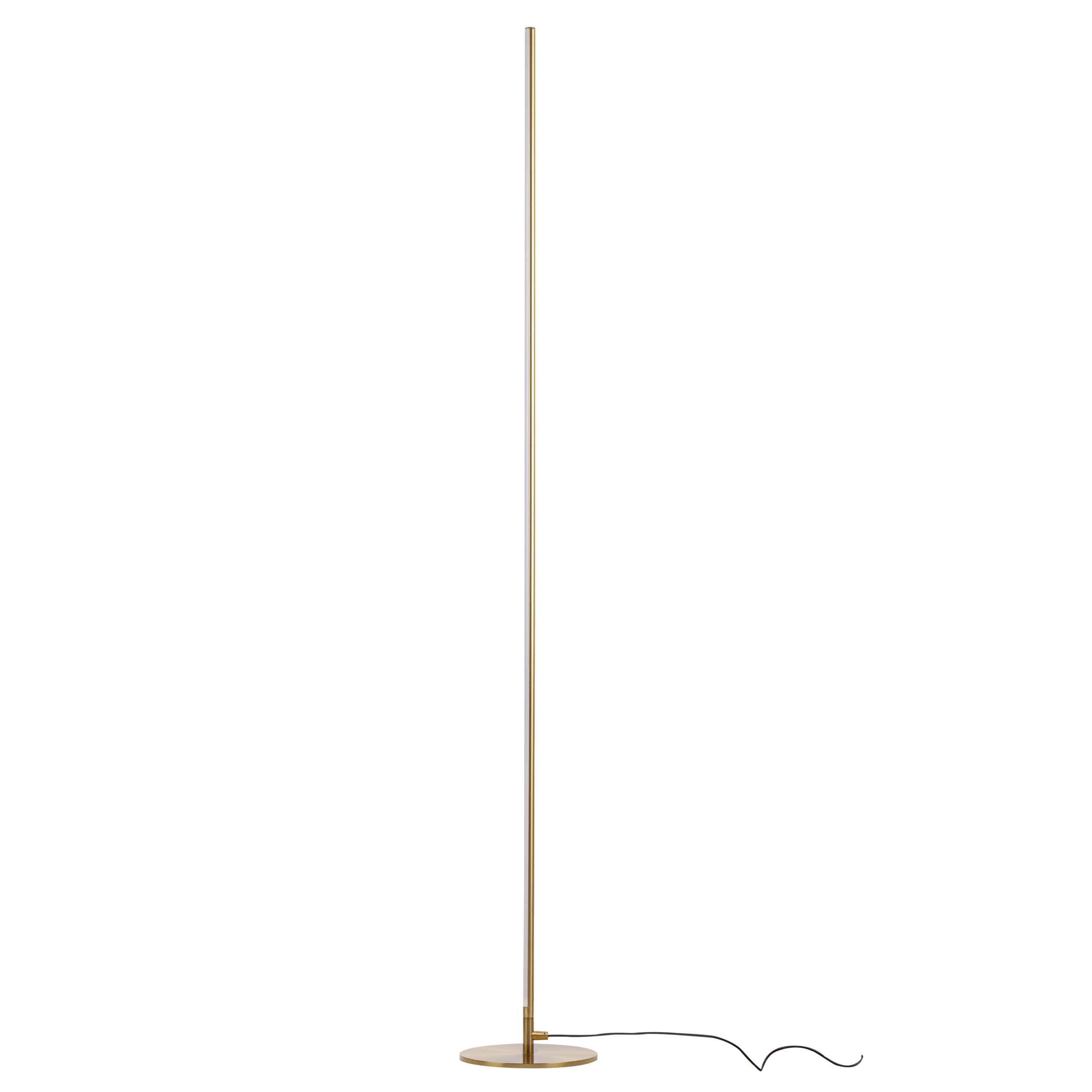 Торшер TUBO LED 24W 2500LM 80G ЗОЛОТО 3000K