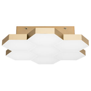Люстра потол FAVO LED-35W 1680LM ЗОЛОТО 4000K