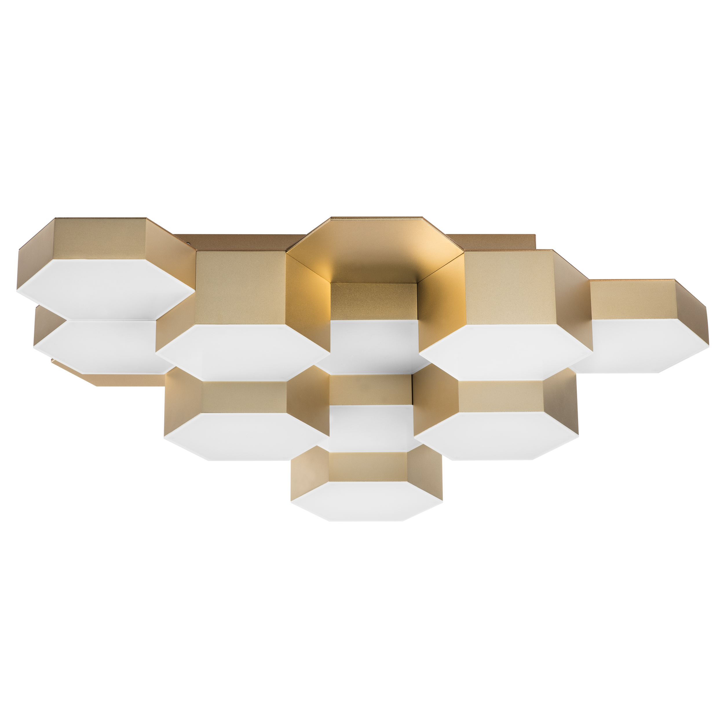 Люстра потол FAVO LED-60W 2880LM ЗОЛОТО 4000K