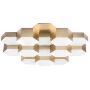 Люстра потол FAVO LED-80W 3840LM ЗОЛОТО 3000K