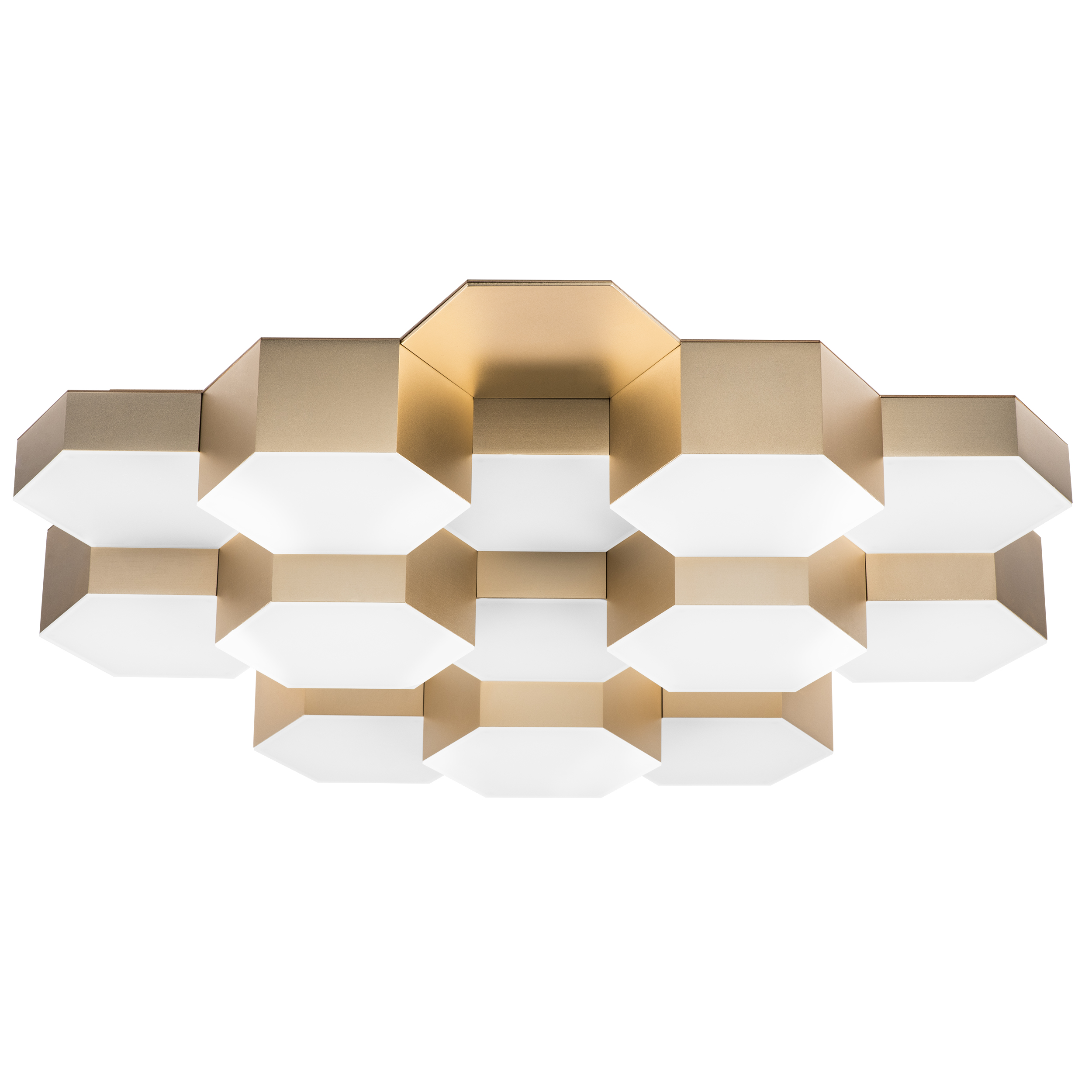 Люстра потол FAVO LED-80W 3840LM ЗОЛОТО 3000K