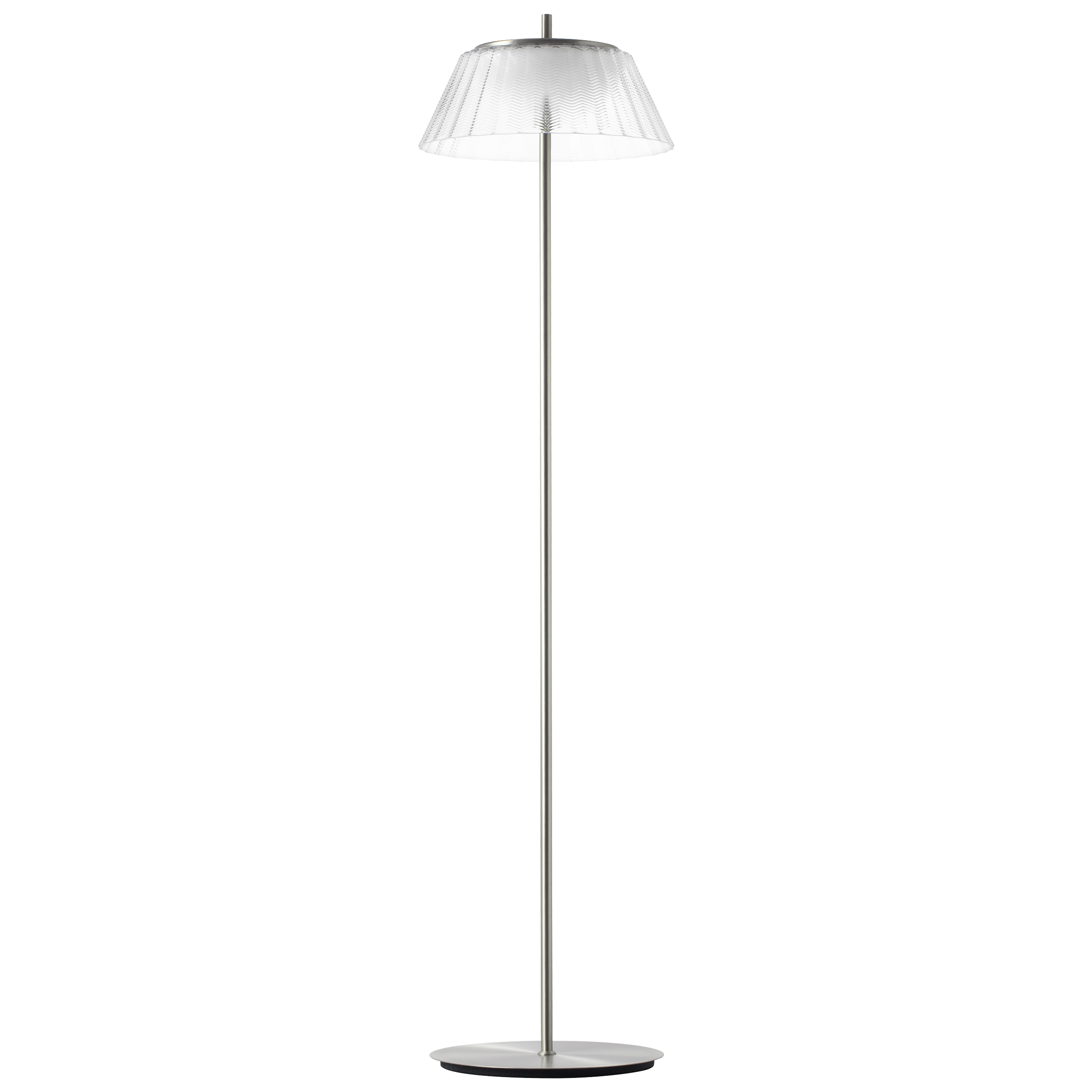 Торшер NAPOLI LED 12W 700LM АЛЮМИНИЙ/ПРОЗРАЧНЫЙ 3000K