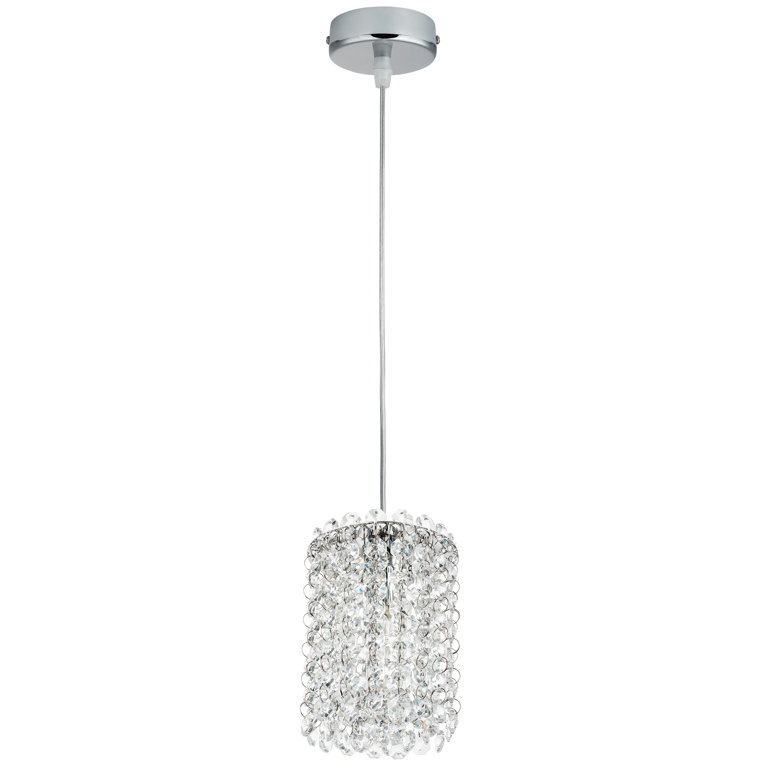 Подвес CRISTALLO 1х40W G9 ХРОМ