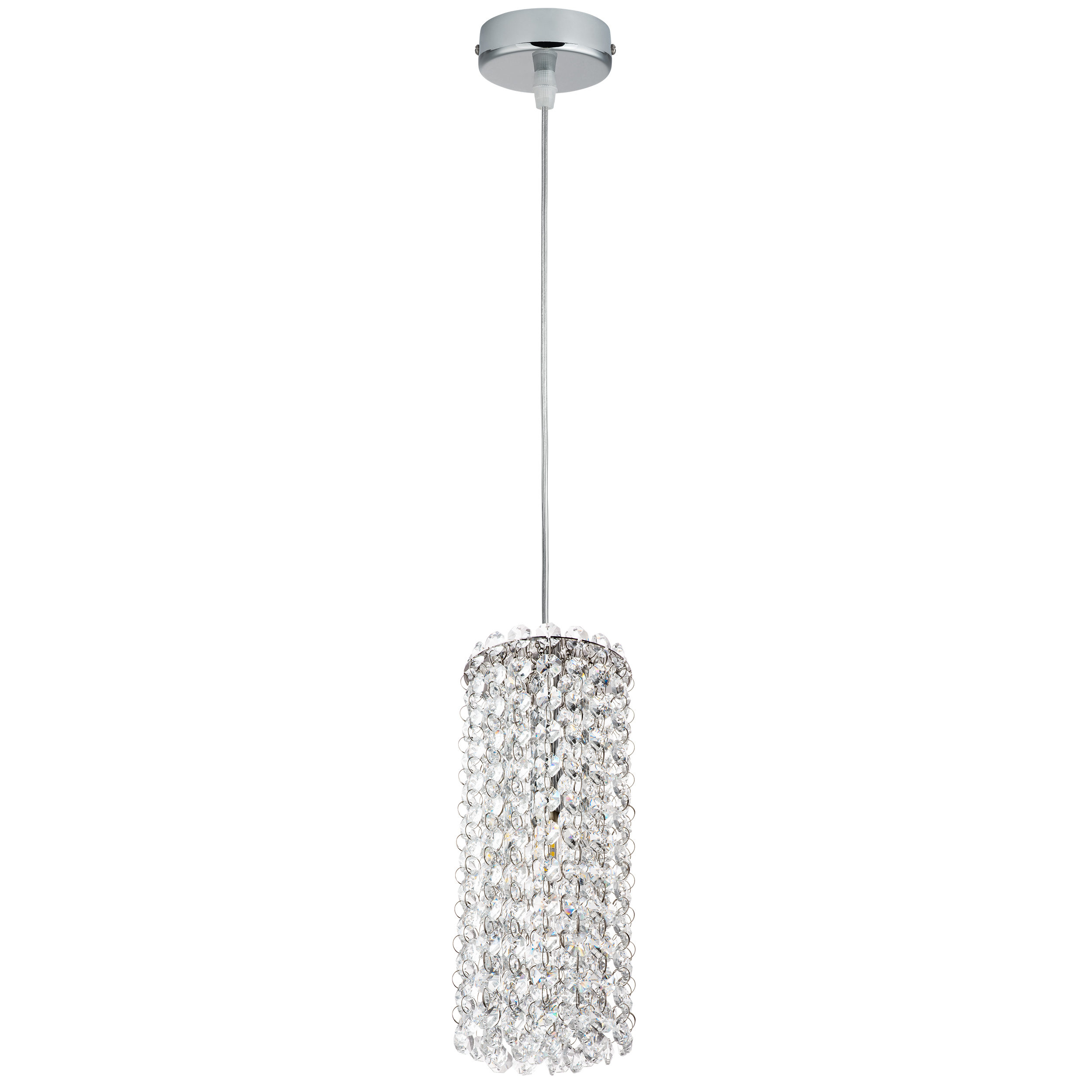 Подвес CRISTALLO 1х40W G9 ХРОМ